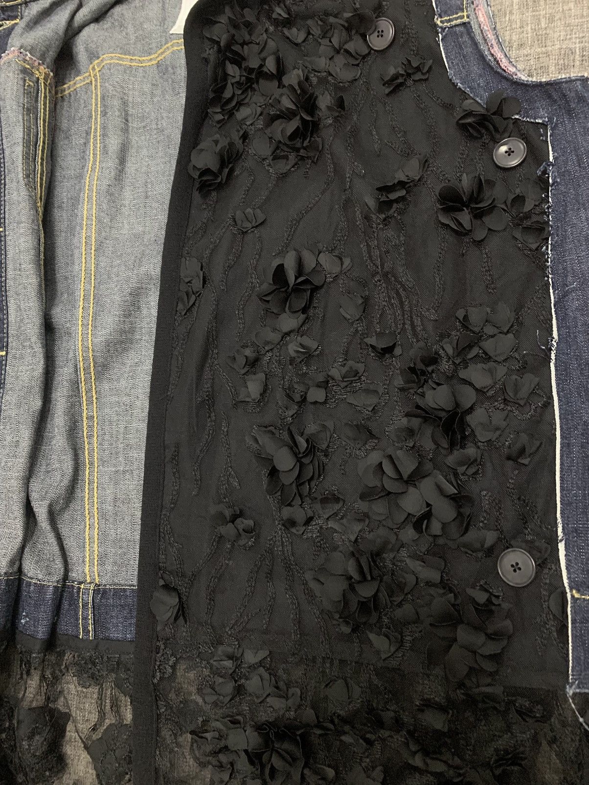 Other LUTZ HUELLE UNSTRUCTURED - HYBRID - DENIM & FLOWER POP LACE Size S / US 4 / IT 40 - 7 Thumbnail