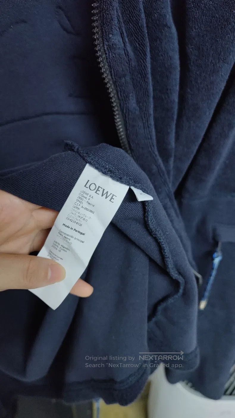 Loewe Loewe Back Hood Zip-up Casual Hoodie Size XS / US 0-2 / IT 36-38 - 6 Thumbnail