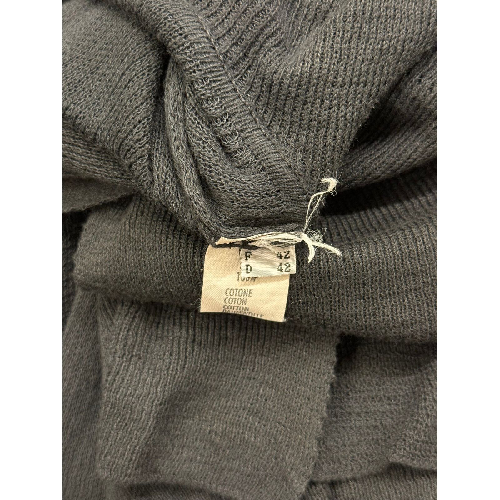 Rick Owens 2000s Rick Owens asymmetrical long cardigan Size S / US 4 / IT 40 - 9 Thumbnail