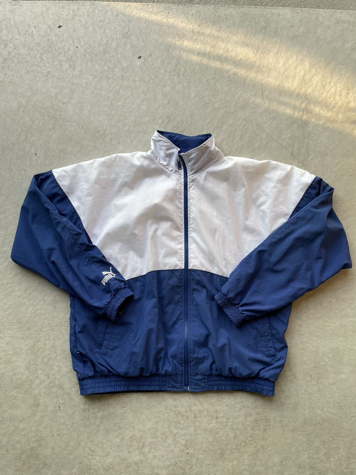 Puma × Vintage Vintage Puma Windbreaker Size US XL / EU 56 / 4 - 1 Thumbnail