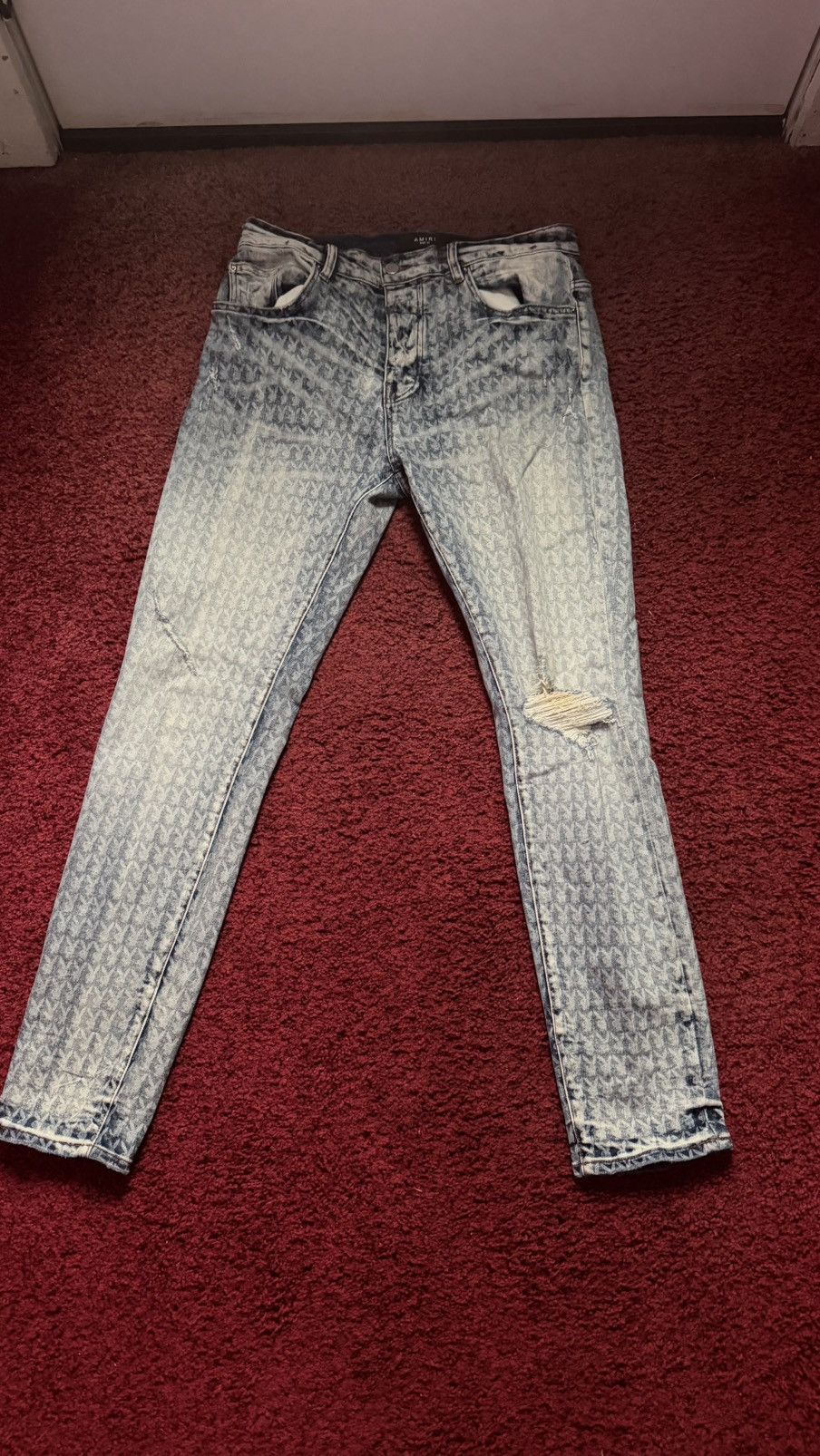 Amiri × Playboy amiri x playboy jeans Size US 34 / EU 50 - 1 Thumbnail