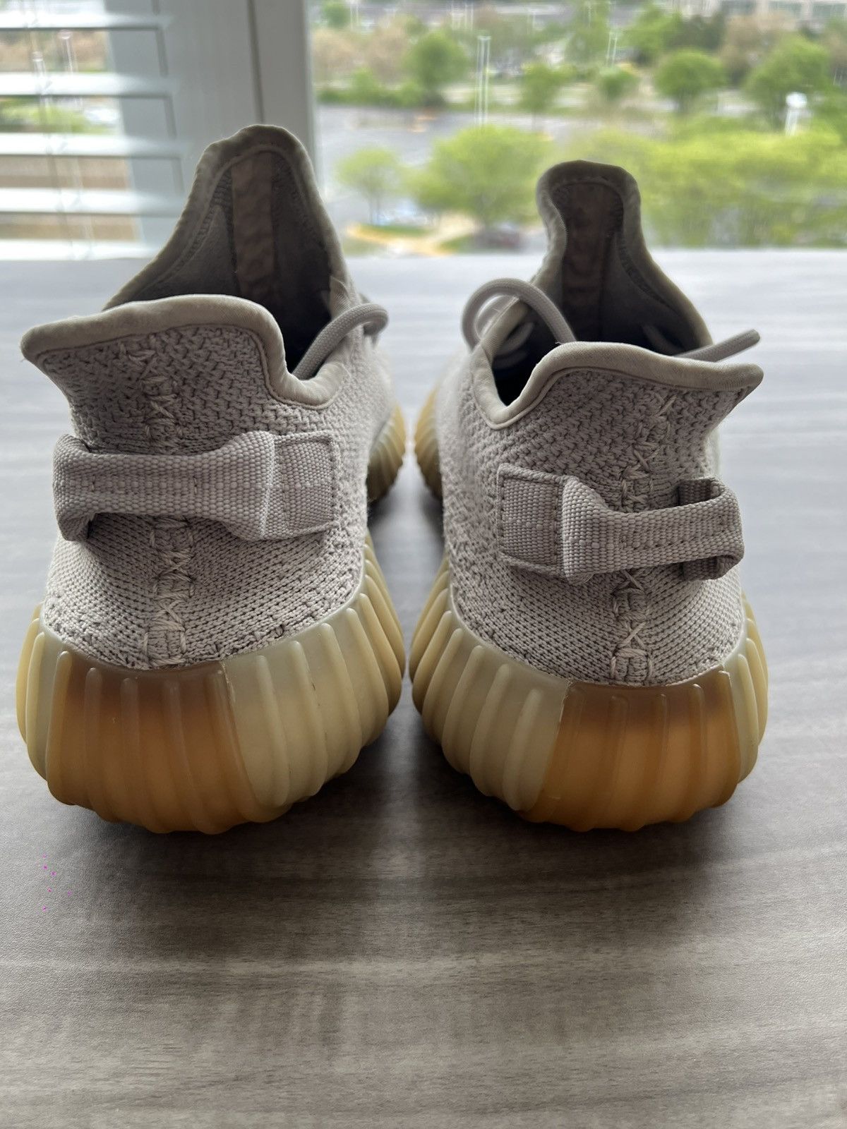 Yeezy Size 8 Mens/ 9.5 Womens - adidas Yeezy Boost 350 V2 Sesame Size US 8 / EU 41 - 4 Thumbnail