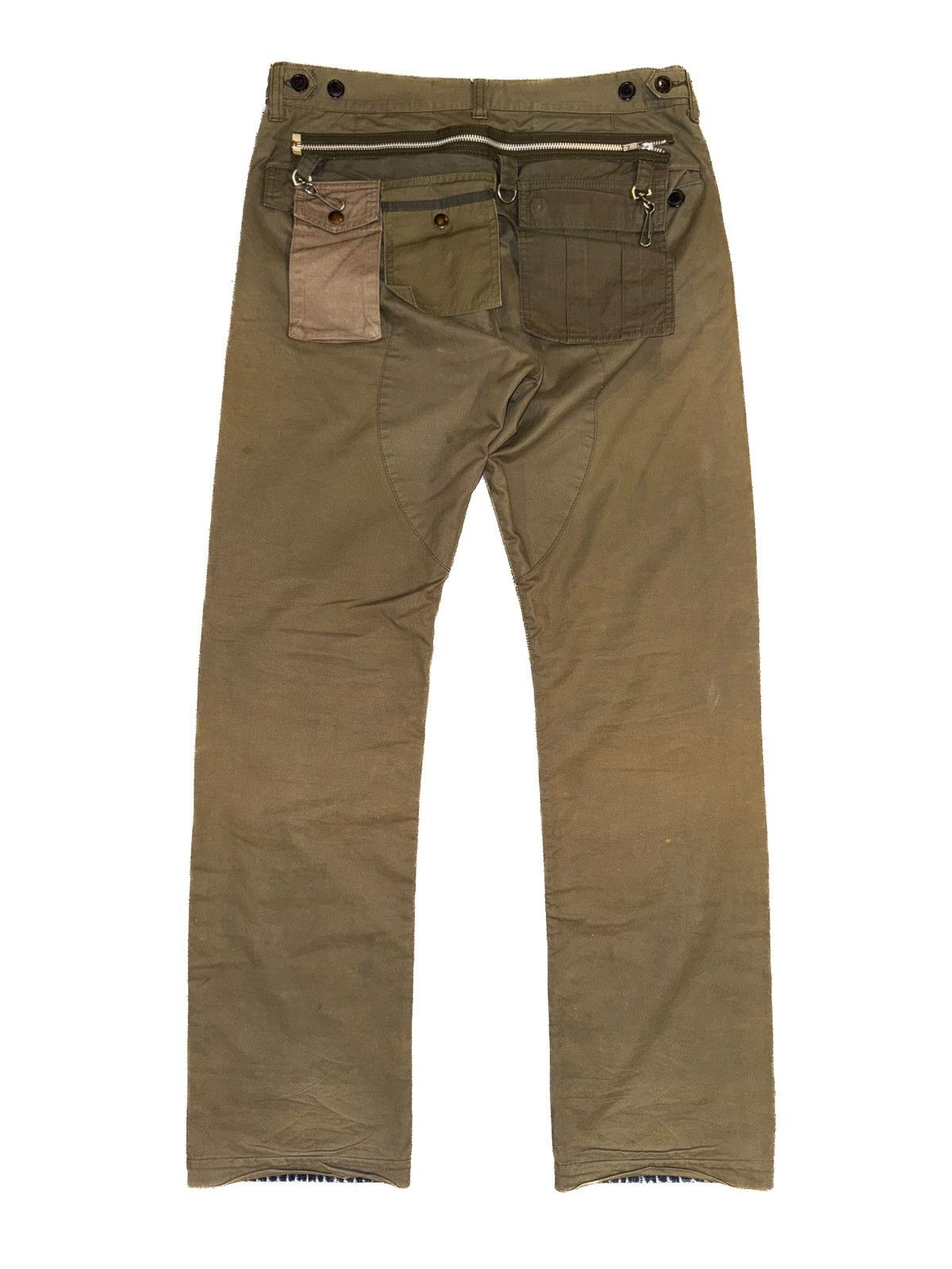 Undercover Undercover SS06 T hybrid cargo utility denim Size US 34 / EU 50 - 2 Thumbnail
