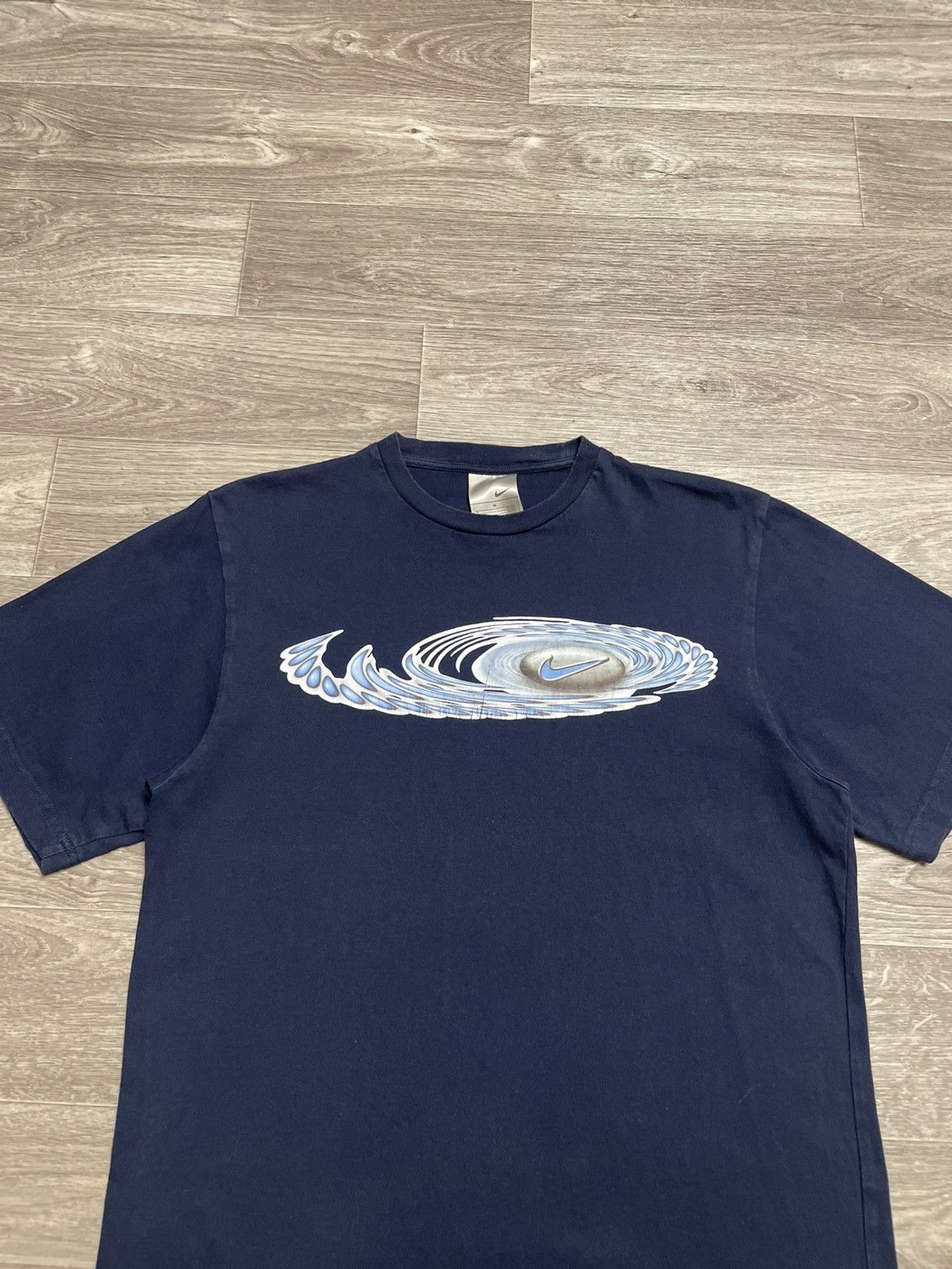 Nike Vintage Nike Big Logo Y2K T-Shirt Size US M / EU 48-50 / 2 - 2 Thumbnail