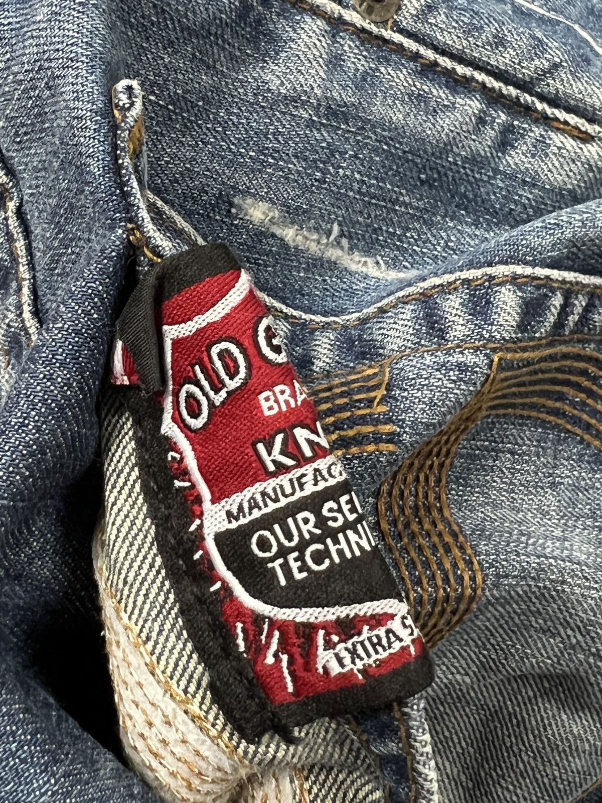 Diesel Archival Diesel Old Glory Jeans Vintage 90s Y2K Grunge Cyber Size US 32 / EU 48 - 20 Thumbnail