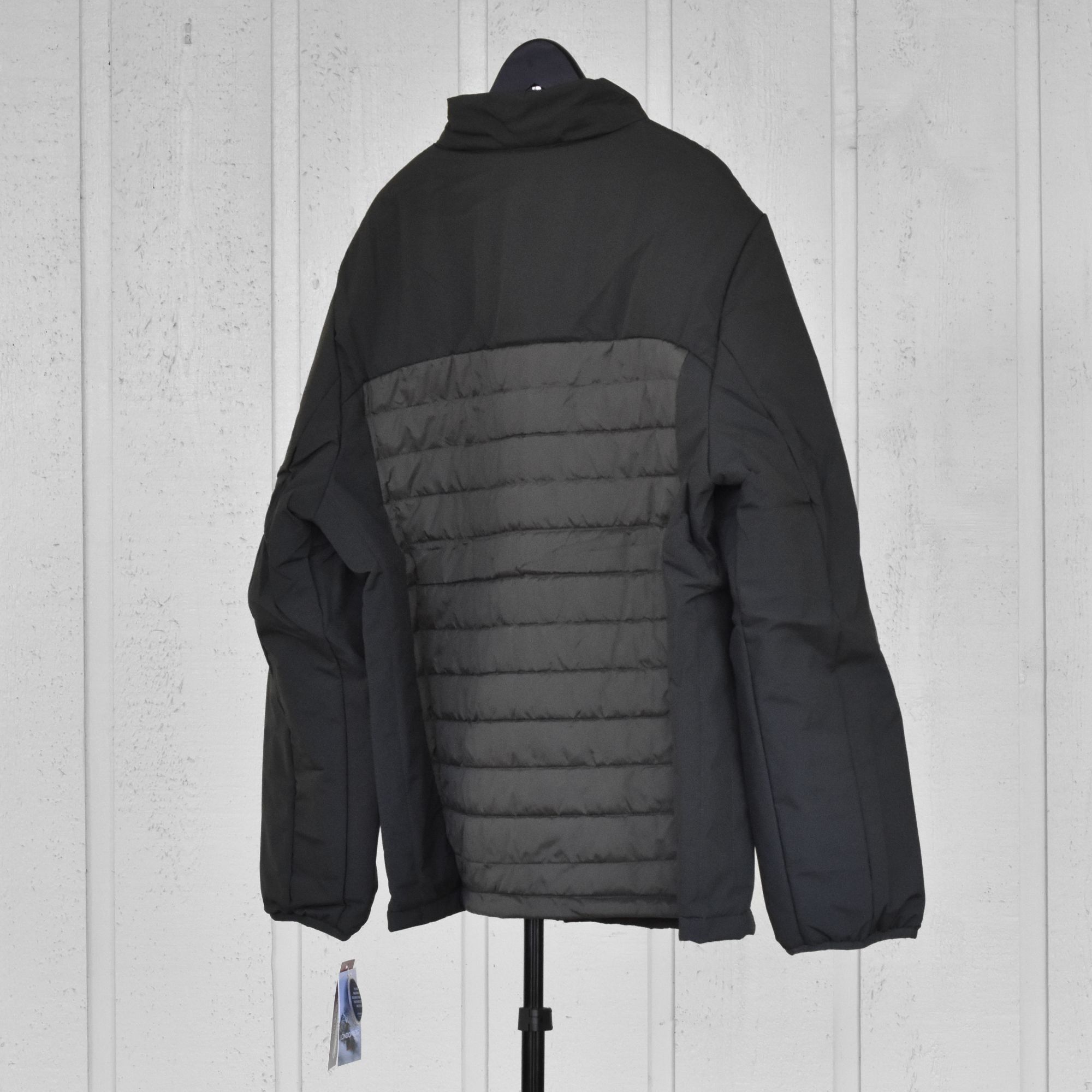 London Fog London Fog Ridgewood Mixed Media Midweight Quilted Jacket Ol Size US XXL / EU 58 / 5 - 5 Thumbnail