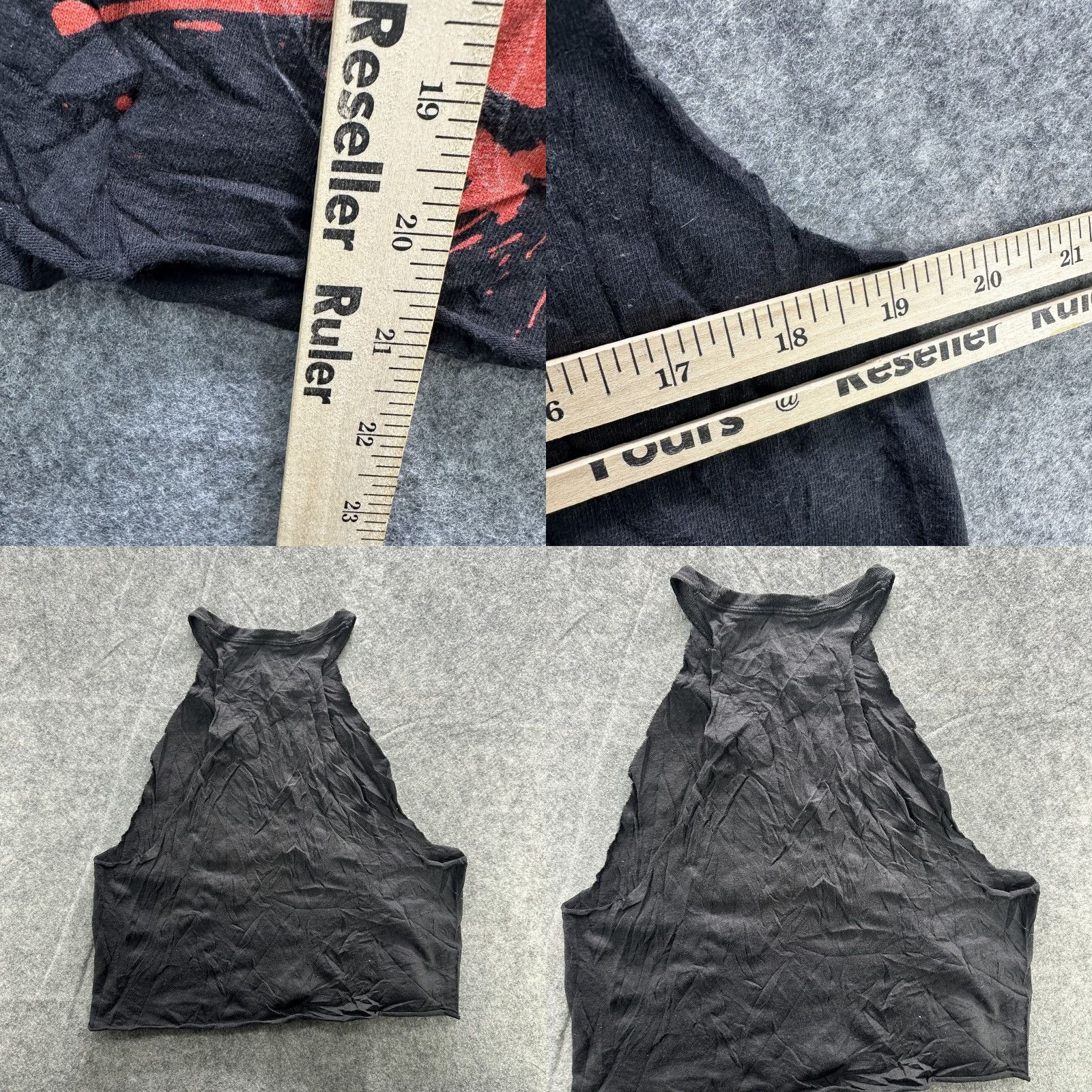 Hanes VINTAGE Metallica Shirt Mens M Black Cut Off Sleeveless Skull Graphic Band Tee Punk Shirts Punk Rock Fan Mens Size US M / EU 48-50 / 2 - 8 Thumbnail