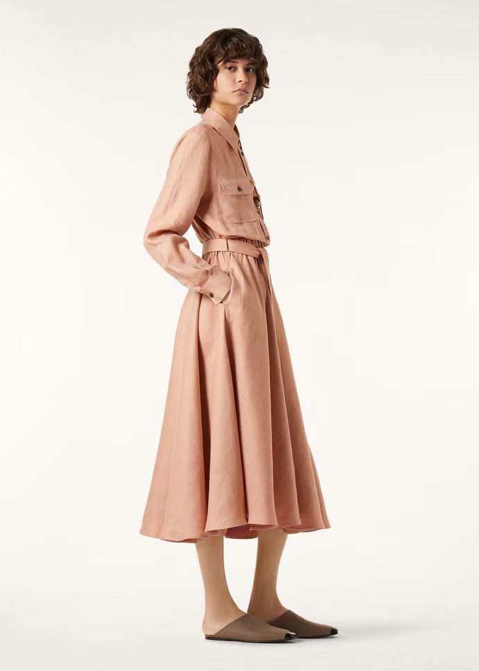 Maison Margiela os11x0326 FAQ5829 Adriel Dress in Fiery Summer Size M / US 6-8 / IT 42-44 - 4 Thumbnail