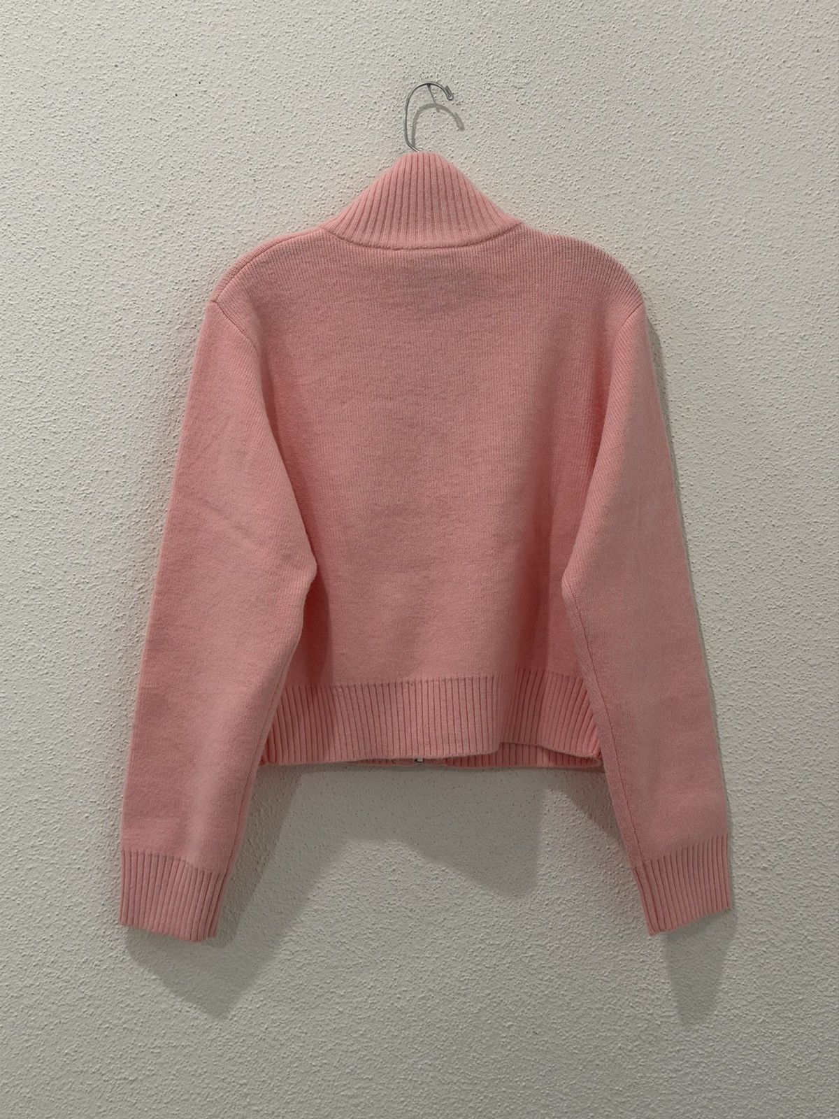 English Factory English Factory AVARA Women’s M Brighton Pink Zip Up Sweater Size M / US 6-8 / IT 42-44 - 3 Thumbnail