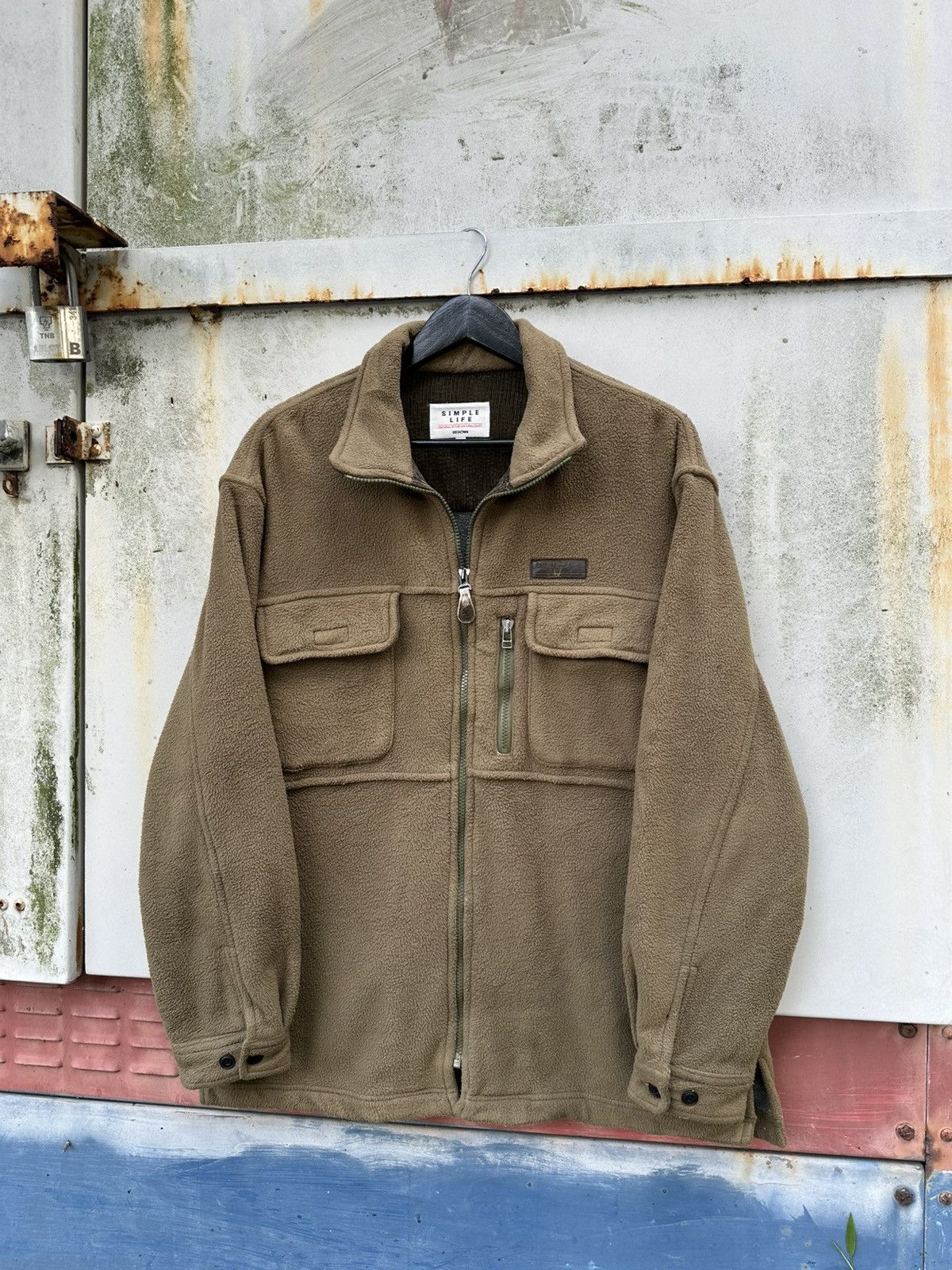 RENOWN 👹Simple Life By Renown Fleece Utility Jacket Size US L / EU 52-54 / 3 - 1 Thumbnail