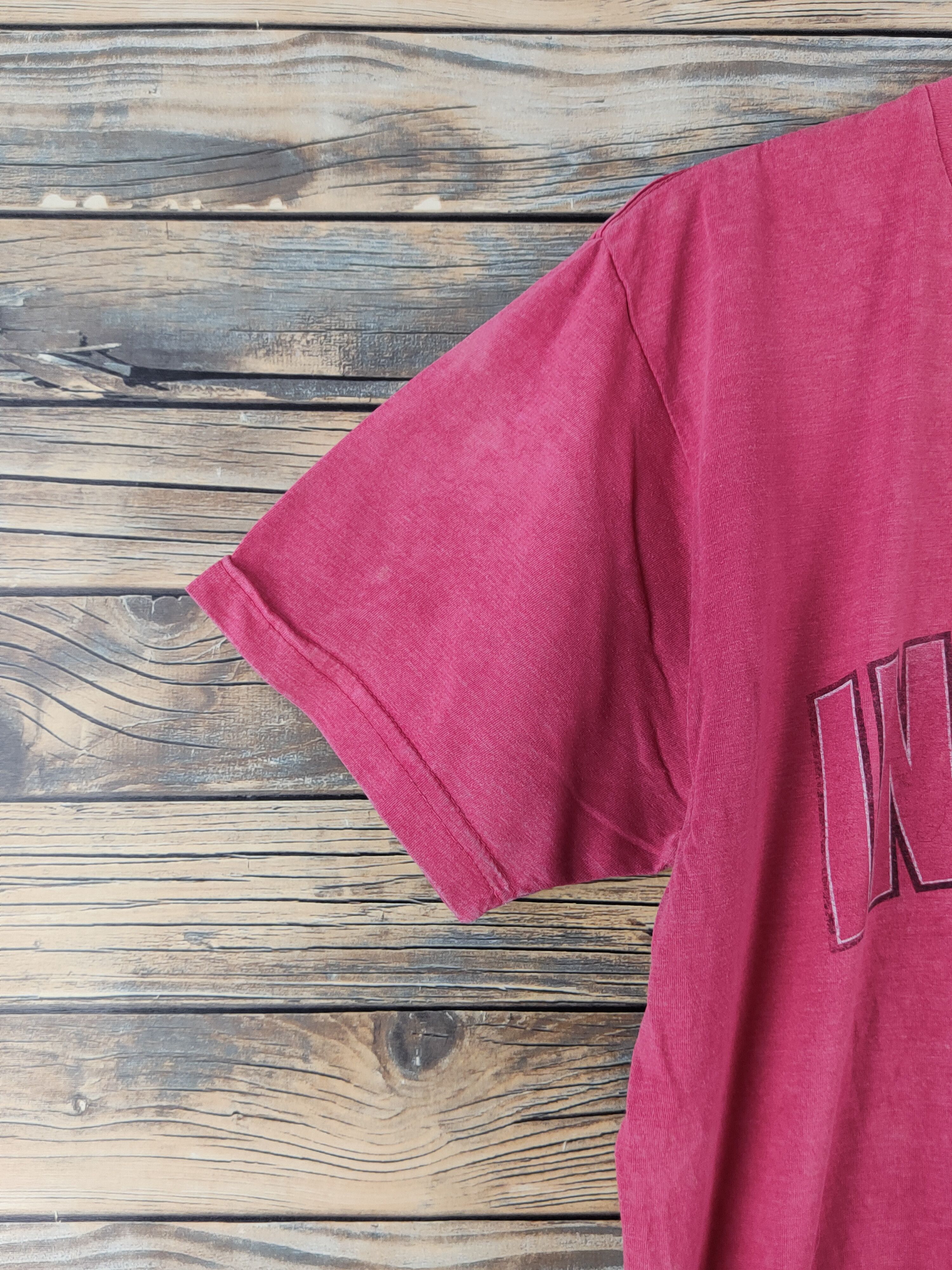 Vintage Shawnee Red Indian vintage faded Short Sleeve T-shirt #1026 Size US L / EU 52-54 / 3 - 5 Thumbnail