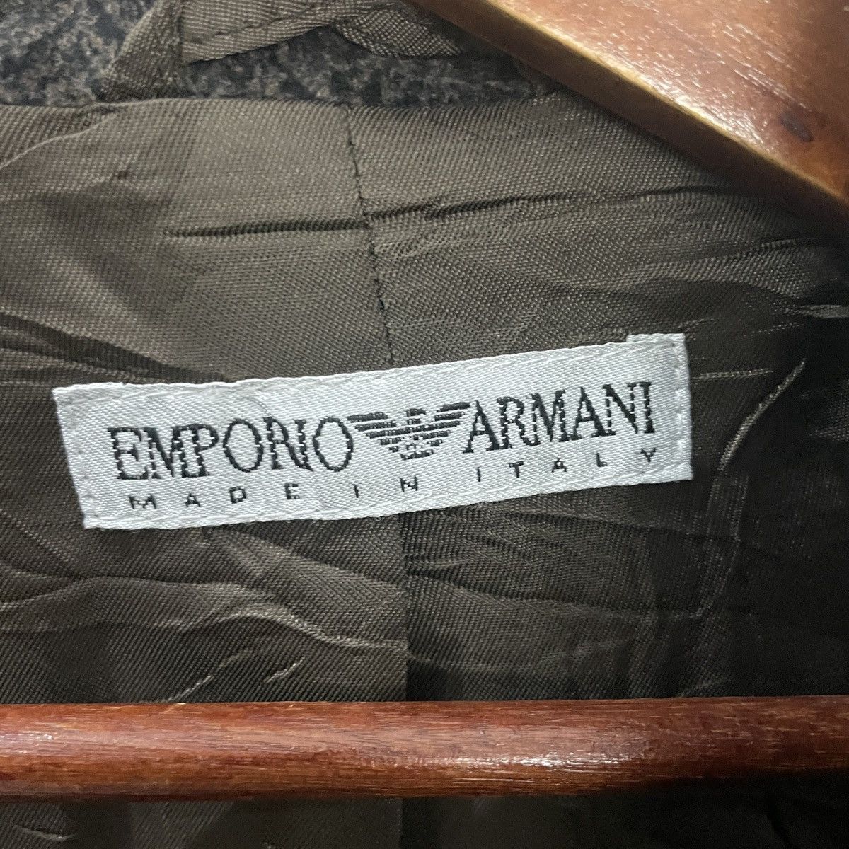 Emporio Armani Vintage Emporio Armani Coat Jacket Size US M / EU 48-50 / 2 - 5 Thumbnail