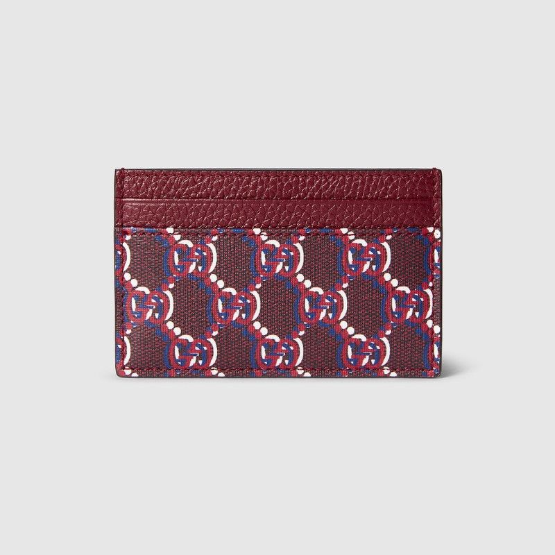 Gucci oc11z526 Size: OS / Card Case With GG Shadow in Multicolor Size ONE SIZE - 4 Thumbnail