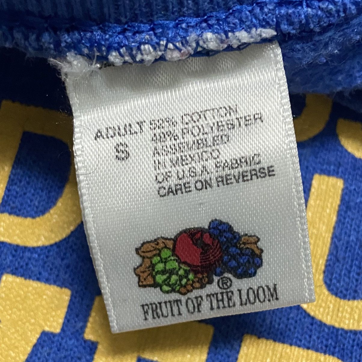 Fruit Of The Loom × Vintage Vintage 80s Fond Du Lac University Crewneck Size US S / EU 44-46 / 1 - 4 Thumbnail