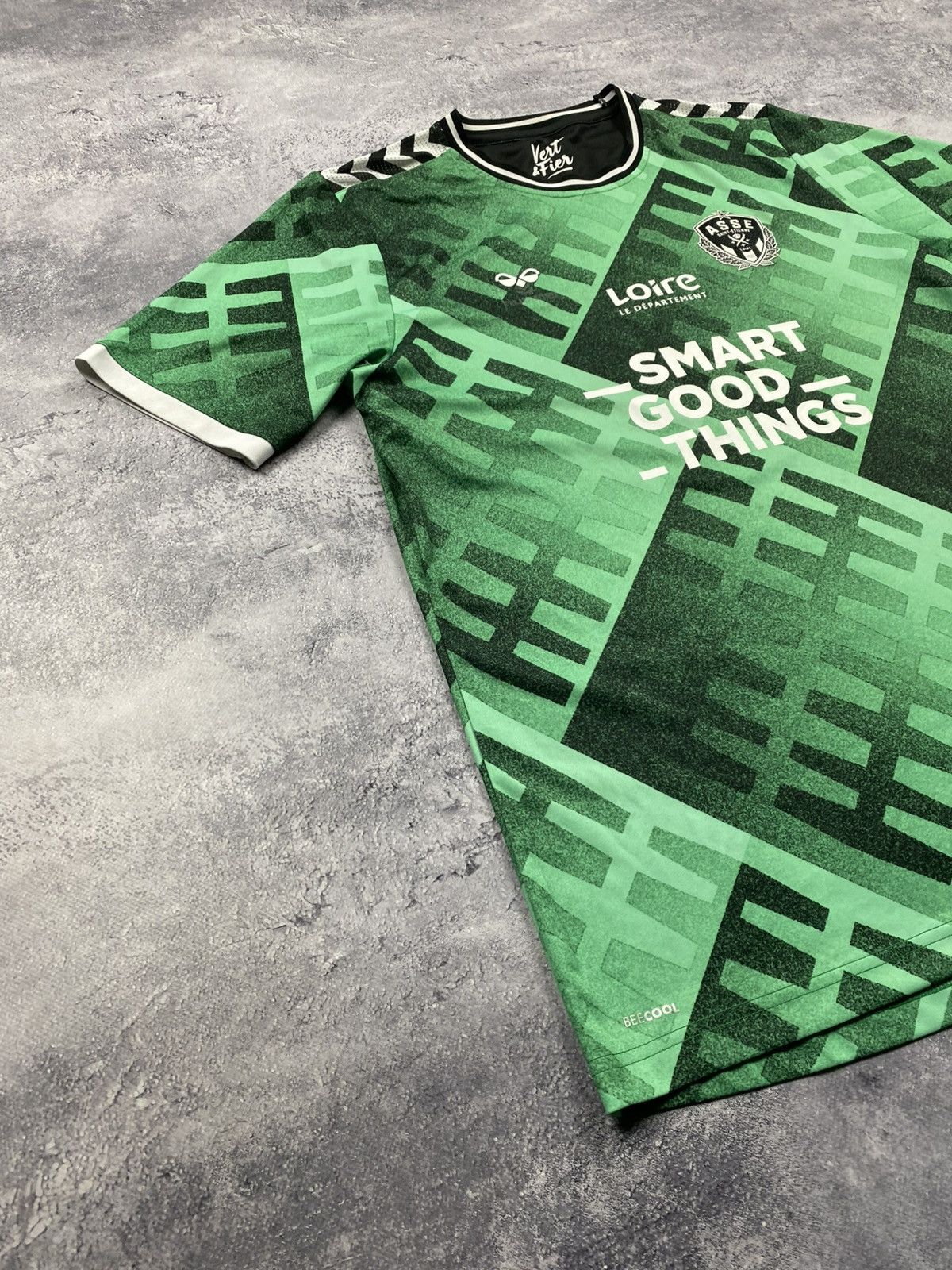Hummel Hummel Saint Etienne ASSE 2024/25 Home Green Football Jersey Size US L / EU 52-54 / 3 - 3 Thumbnail
