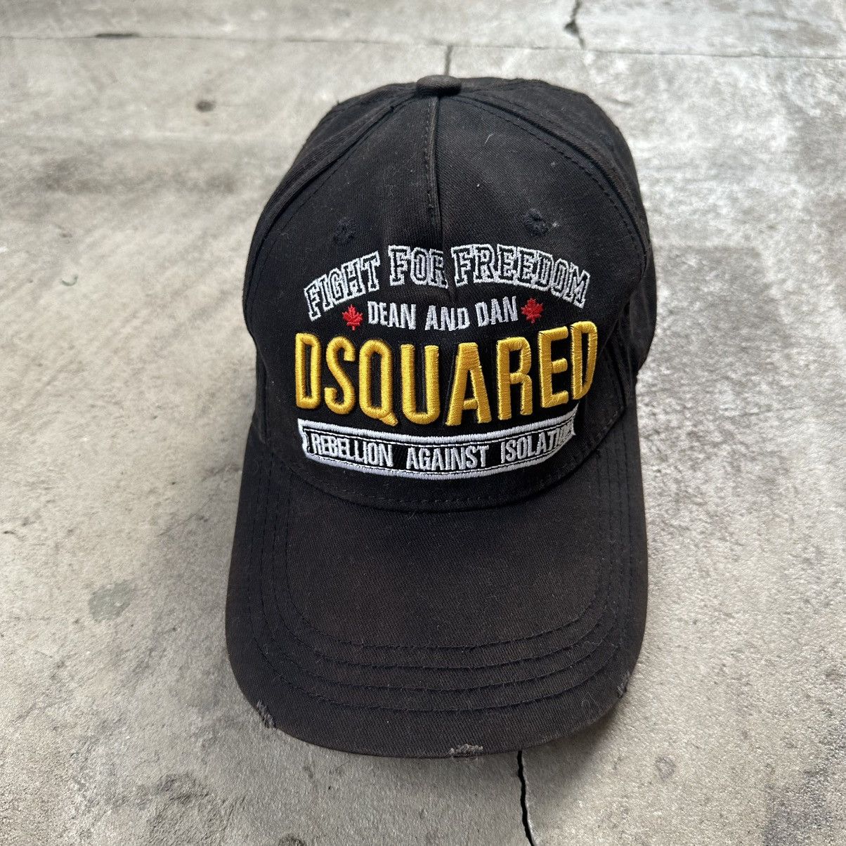 Dsquared2 Dsquared2 distressed faded cap Size ONE SIZE - 3 Thumbnail