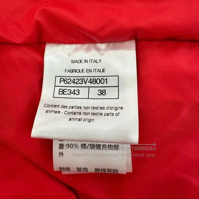 Chanel Chanel Red Padded Women's Down Jacket . Size M / US 6-8 / IT 42-44 - 8 Thumbnail