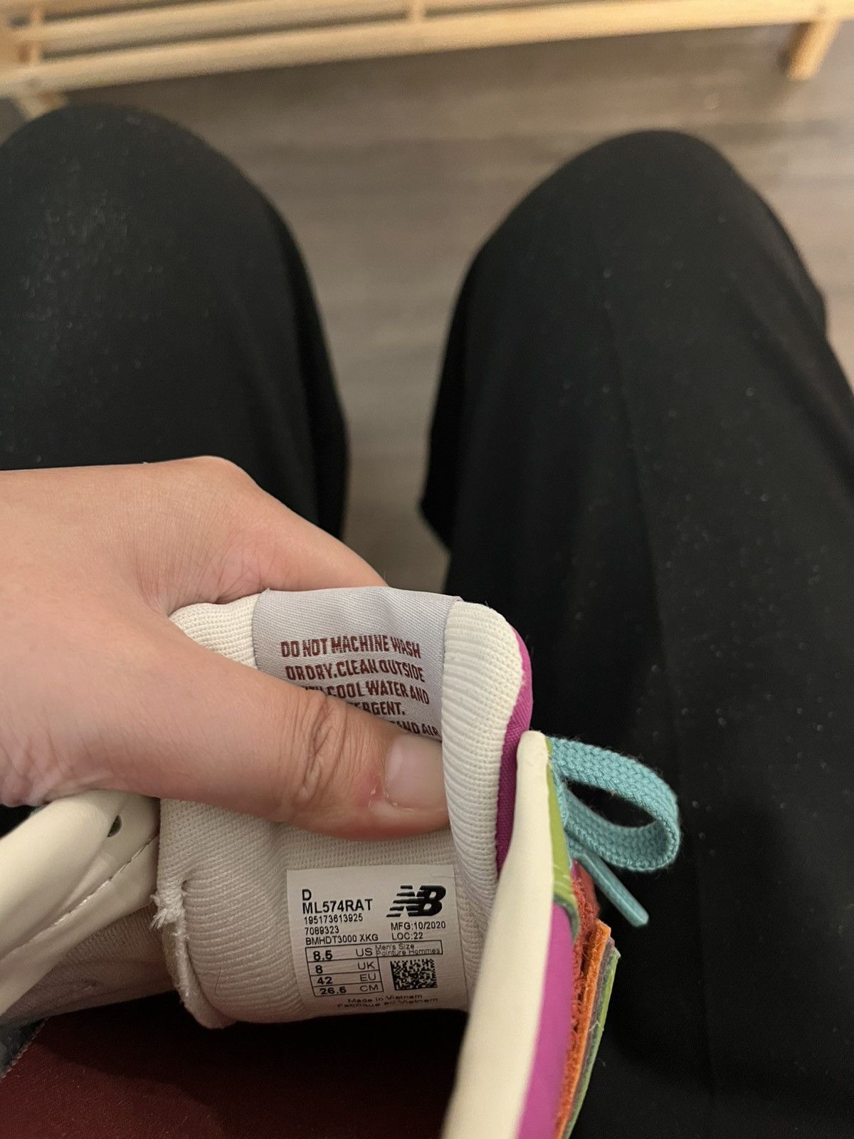 New Balance × Stray Rats Stray rats x new balance 574 Size US 8.5 / EU 41-42 - 7 Thumbnail