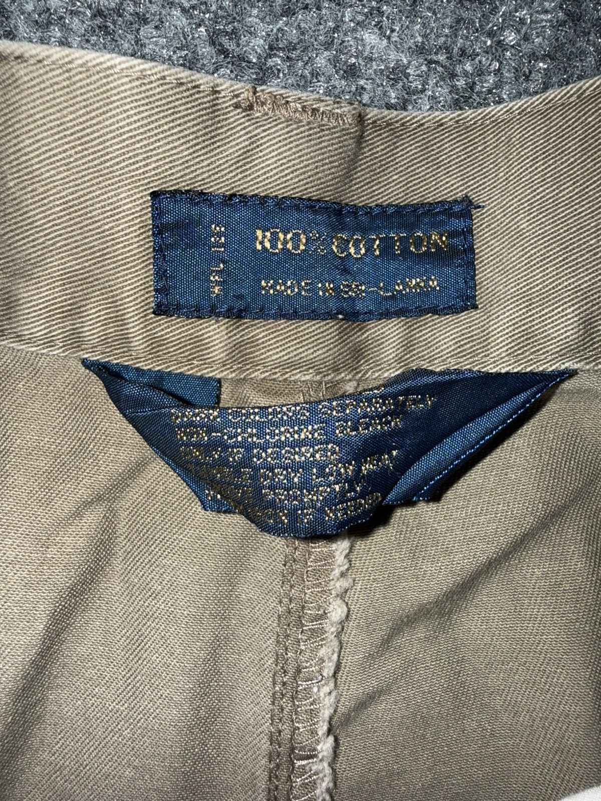 Chaps Ralph Lauren Vintage Chaps Ralph Lauren Pleated Chinos Tan 34x32 Size US 34 / EU 50 - 4 Thumbnail