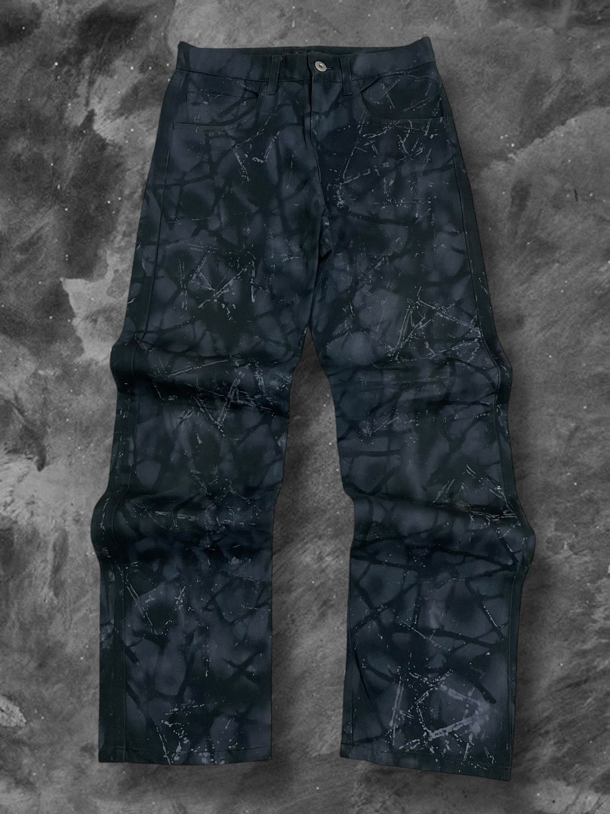 Japanese Brand Vintage 1990s Designer Japan In The Attic Dark Evil Pant Size US 26 / EU 42 - 1 Thumbnail