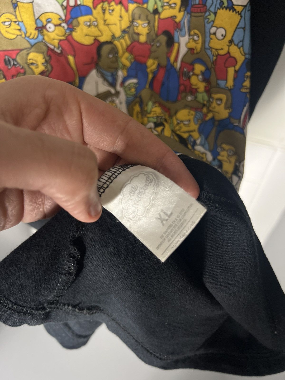 The Simpsons × Vintage VERY RARE THE SIMPSONS FULL BIG LOGO T-SHIRT MOVIE Y2K 90s Size US XL / EU 56 / 4 - 7 Thumbnail