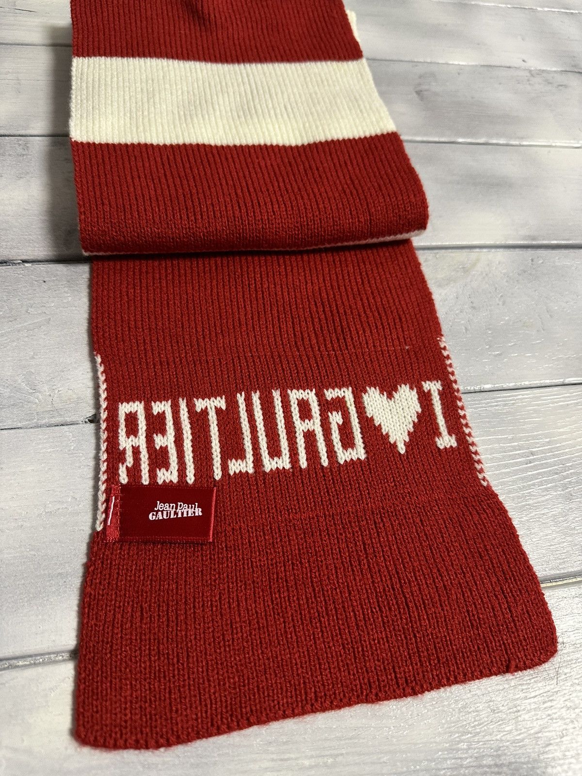 Jean Paul Gaultier Rare Scarves Jean Paul Gaultier Luxury Avant-Garde Christmas Size ONE SIZE - 5 Thumbnail
