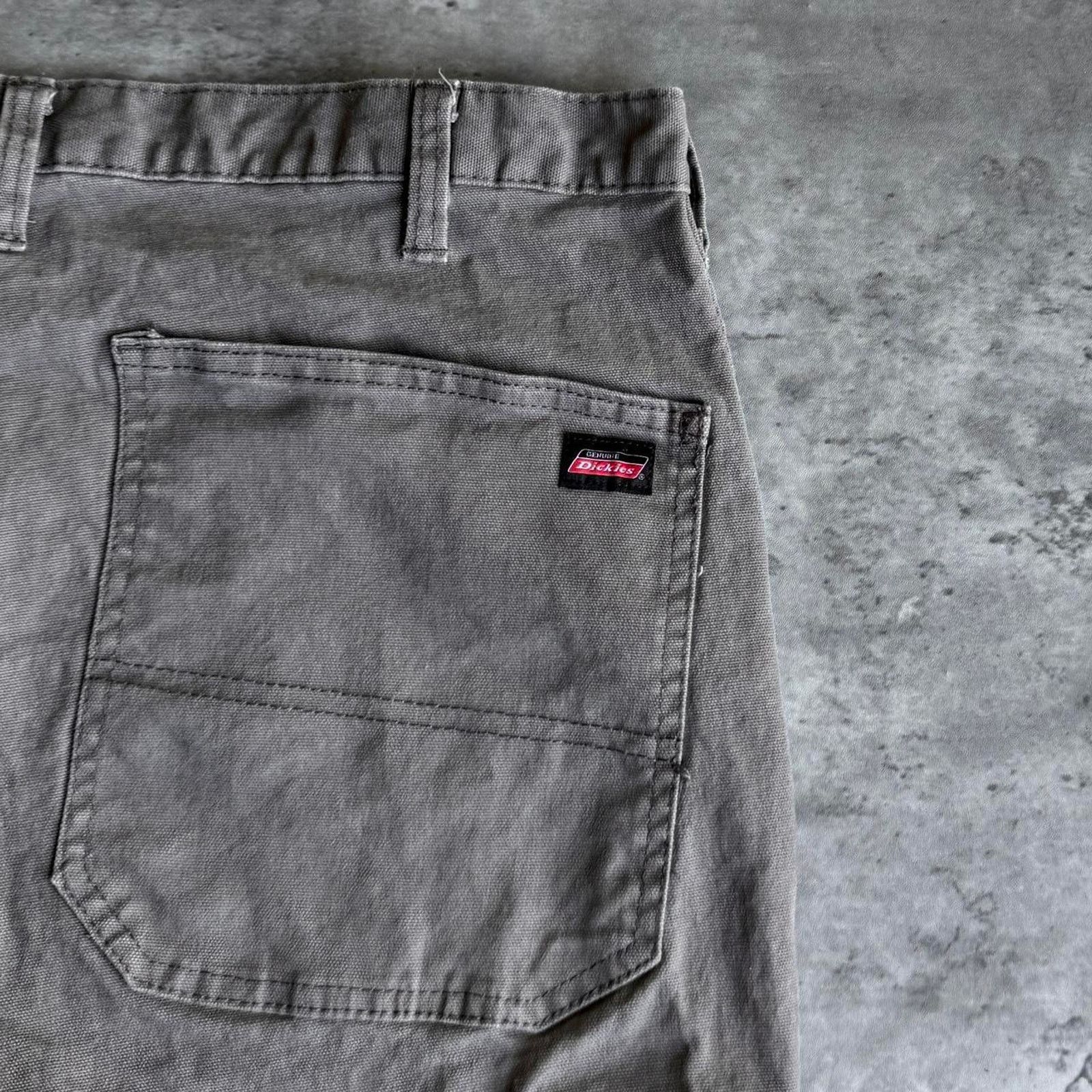 Carhartt × Dickies × Vintage Vintage Y2K Carhartt Style Baggy Gray Skater Carpenter Pants Size US 38 / EU 54 - 3 Thumbnail