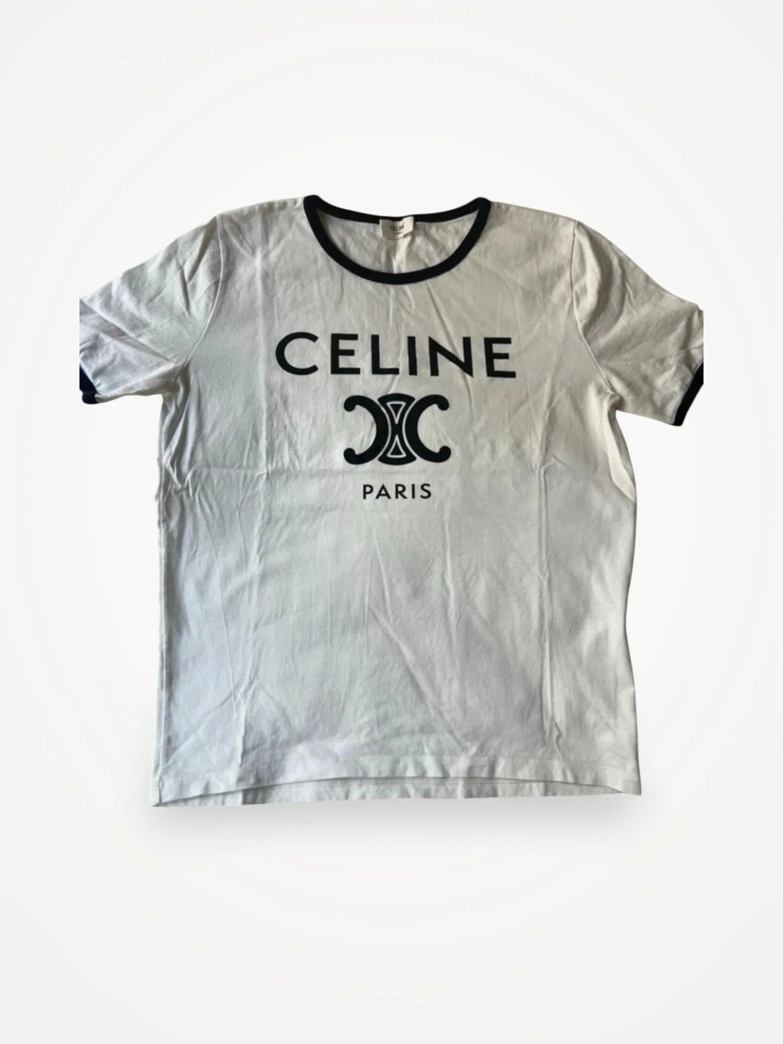 Celine Celine Short Sleeve T-shirt Size XS / US 0-2 / IT 36-38 - 1 Thumbnail