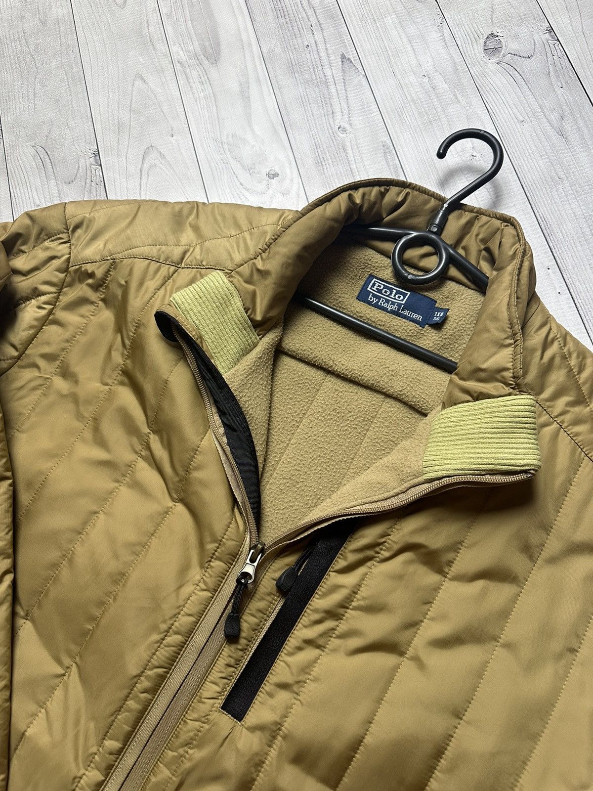 Vintage Vintage polo Ralph Lauren jacket size XL gold rare fleece Size US XL / EU 56 / 4 - 7 Thumbnail