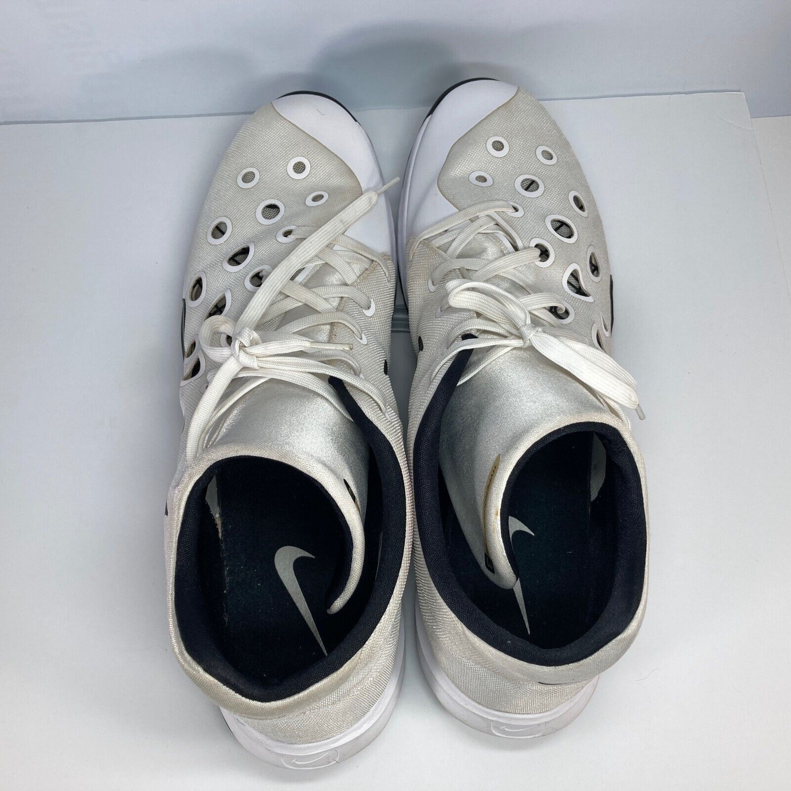 Nike Nike Zoom Hyperquickness 3 Size 18 Mens Basketball Shoes Wht Size US 15 / EU 48 - 4 Thumbnail