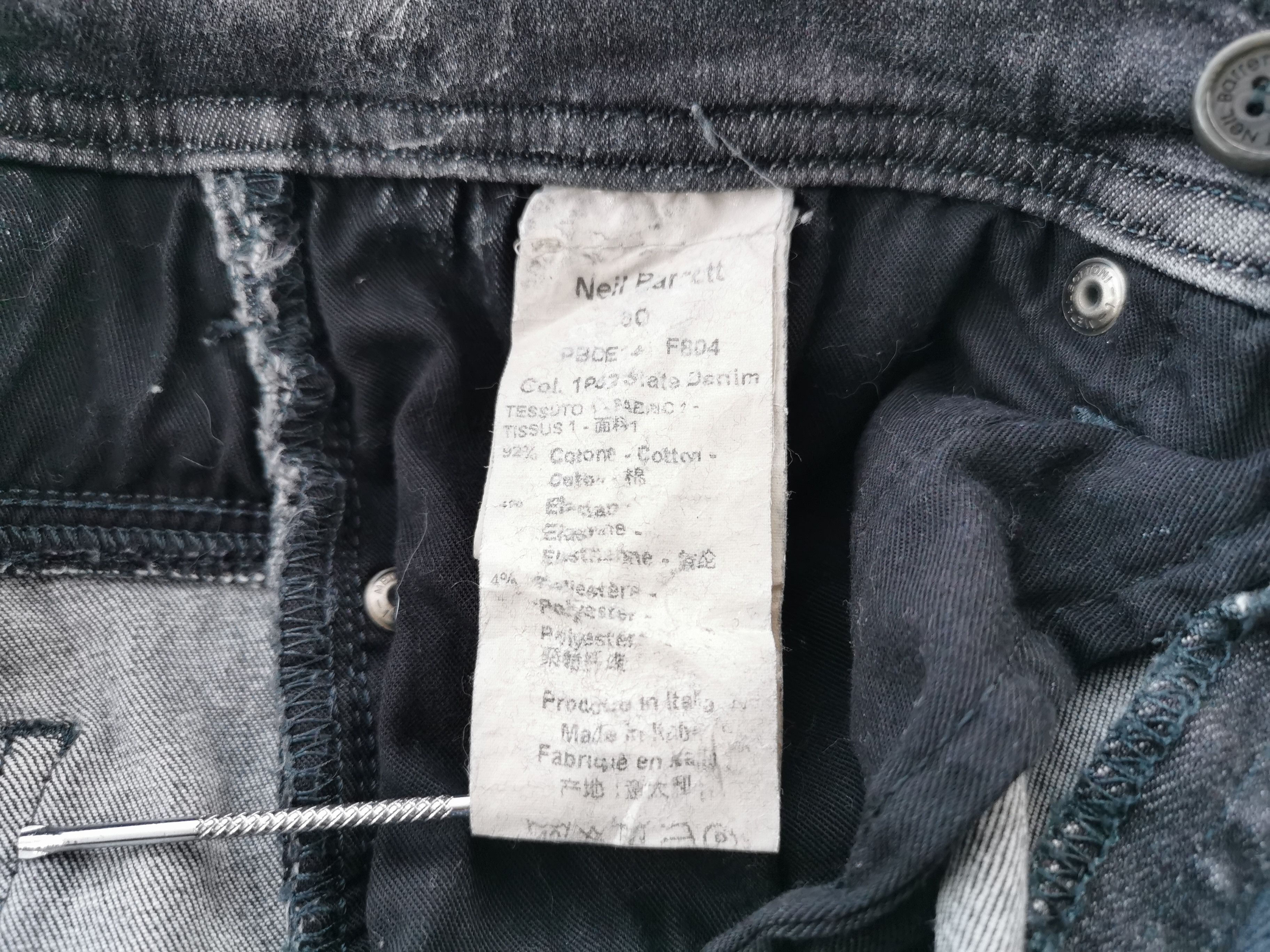 Neil Barrett Neil Barrett Y2k Denim Jeans Made In Italy Womens Size 29 Size 29" - 9 Thumbnail