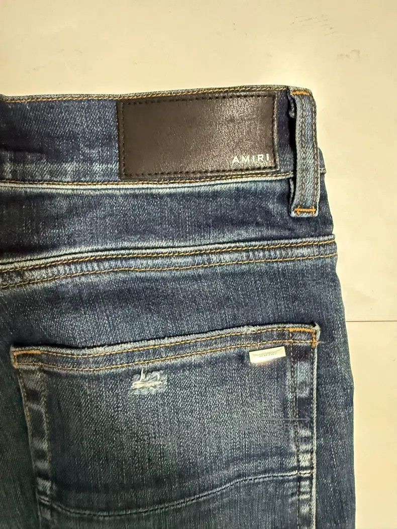 Amiri Amiri Size 33 Ocean blue washed jeans Size US 33 - 5 Thumbnail