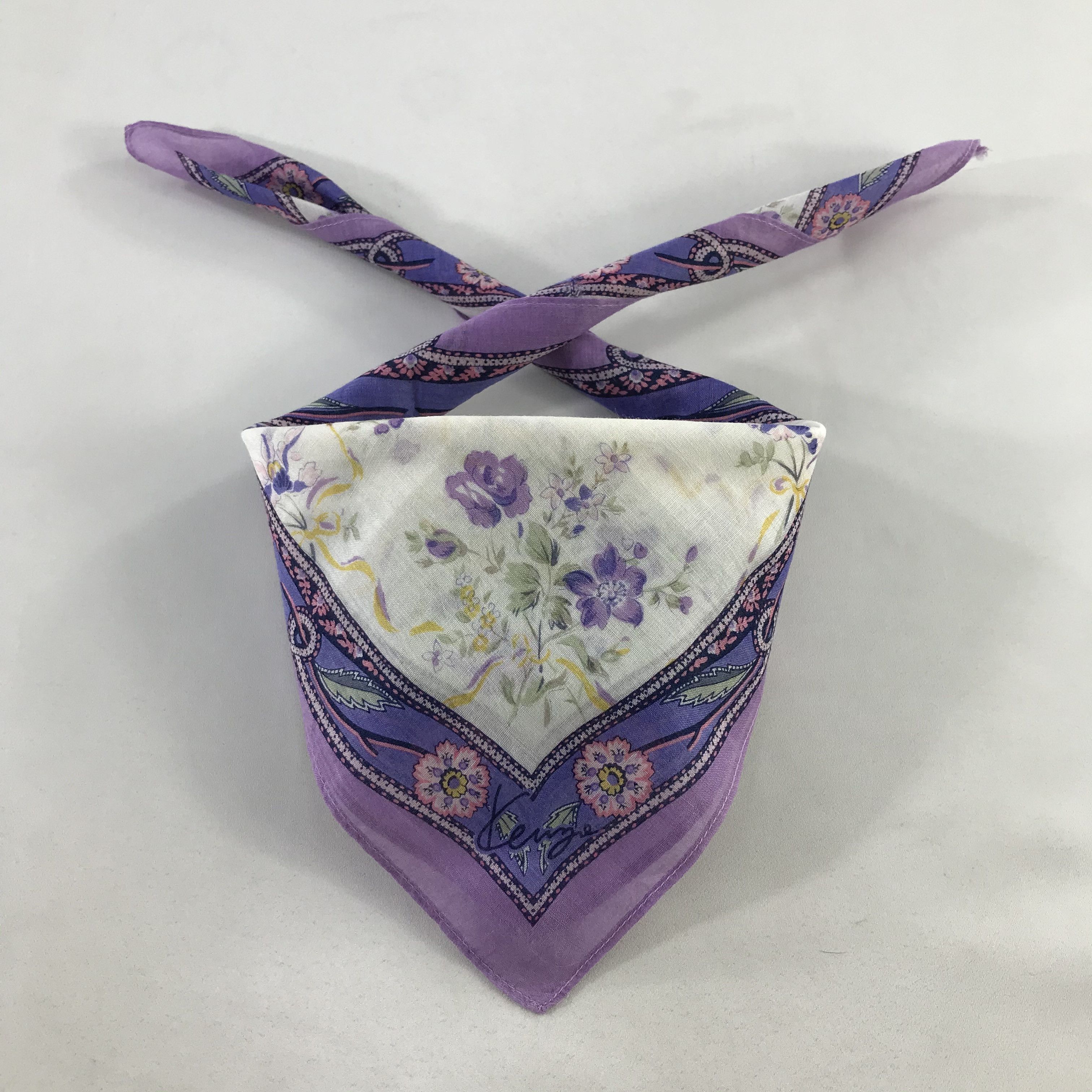 Kenzo × Vintage Kenzo Bandana/ Handkerchief / Neckerchief Size ONE SIZE - 1 Thumbnail