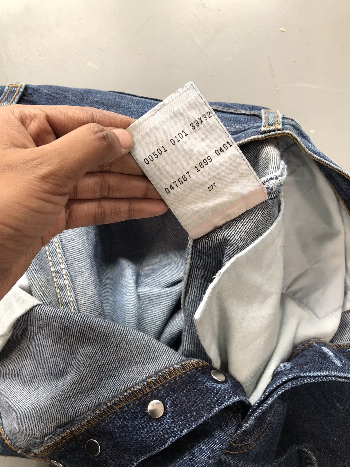Levi's × Vintage Vintage Levi’s Strauss & co 501 denim pant Size US 32 / EU 48 - 8 Thumbnail