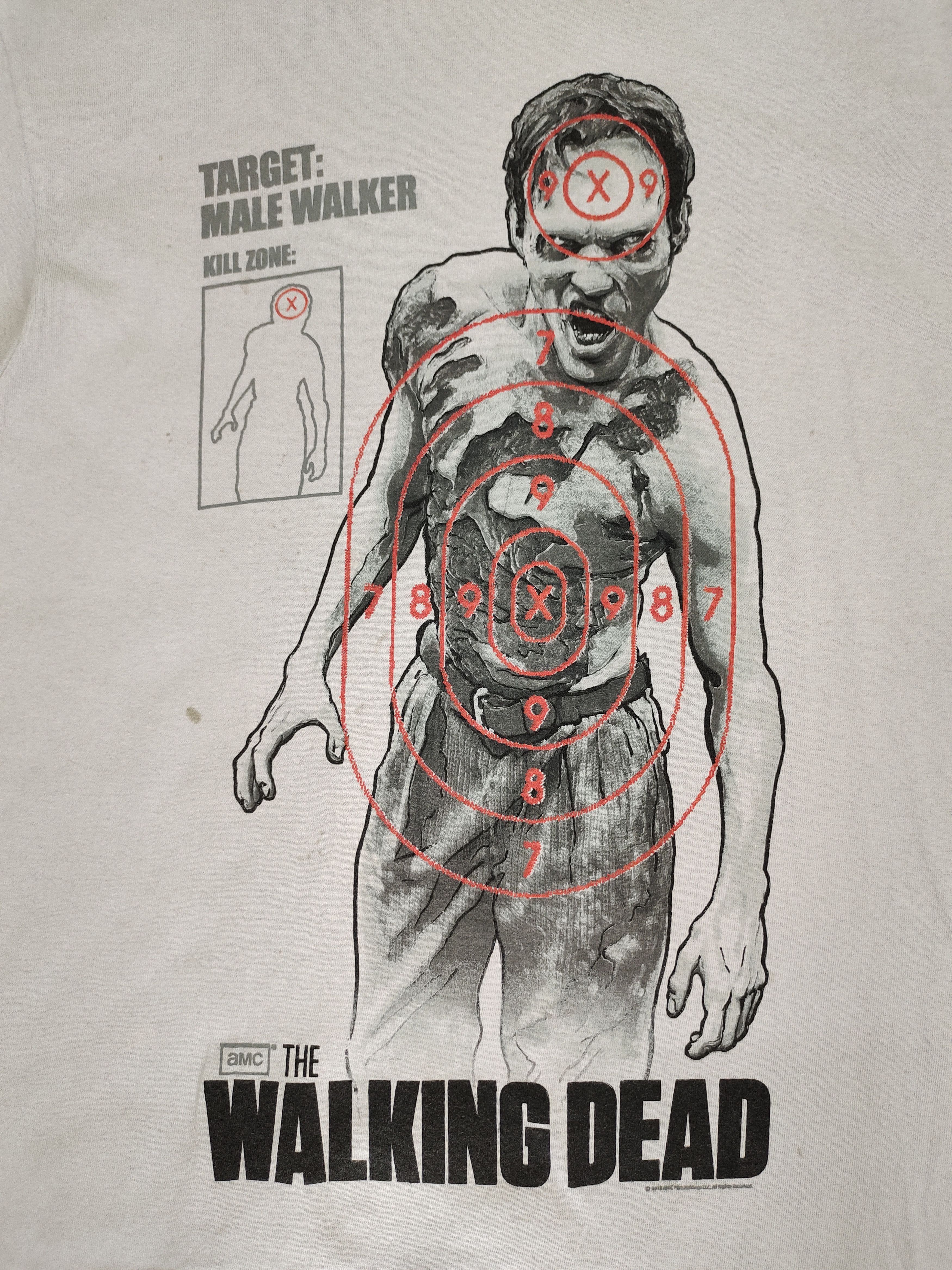 Vintage Vintage Y2k Movie The Walking Dead T-Shirt Size US L / EU 52-54 / 3 - 3 Thumbnail
