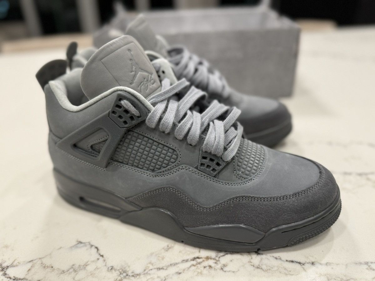 Jordan Brand Wet cement jordan 4s Size US 12 / EU 45 - 5 Thumbnail