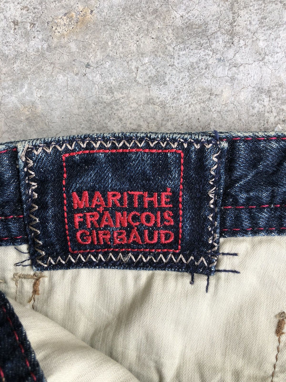 Marithe + Francois Girbaud Marithe Francois Girbaud Flared Jeans Distressed Denim Size US 28 / EU 44 - 19 Thumbnail