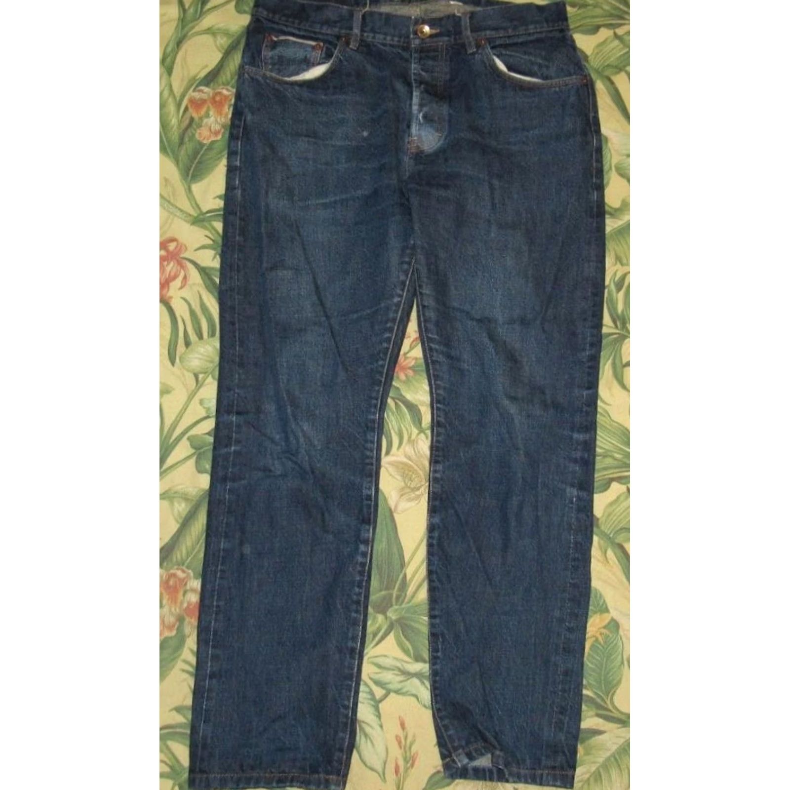 Taylor Stitch Taylor Stitch Denim Jeans Slim Fit 33 x 30 Button Fly Men Blue Denim Jeans Slim Fit 33 x 30 Mens Size US 33 - 3 Thumbnail