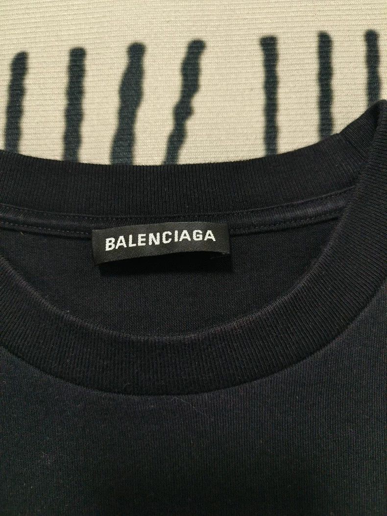 Balenciaga Balenciaga Double B letter eco-friendly logo black short sl Size US S / EU 44-46 / 1 - 3 Thumbnail