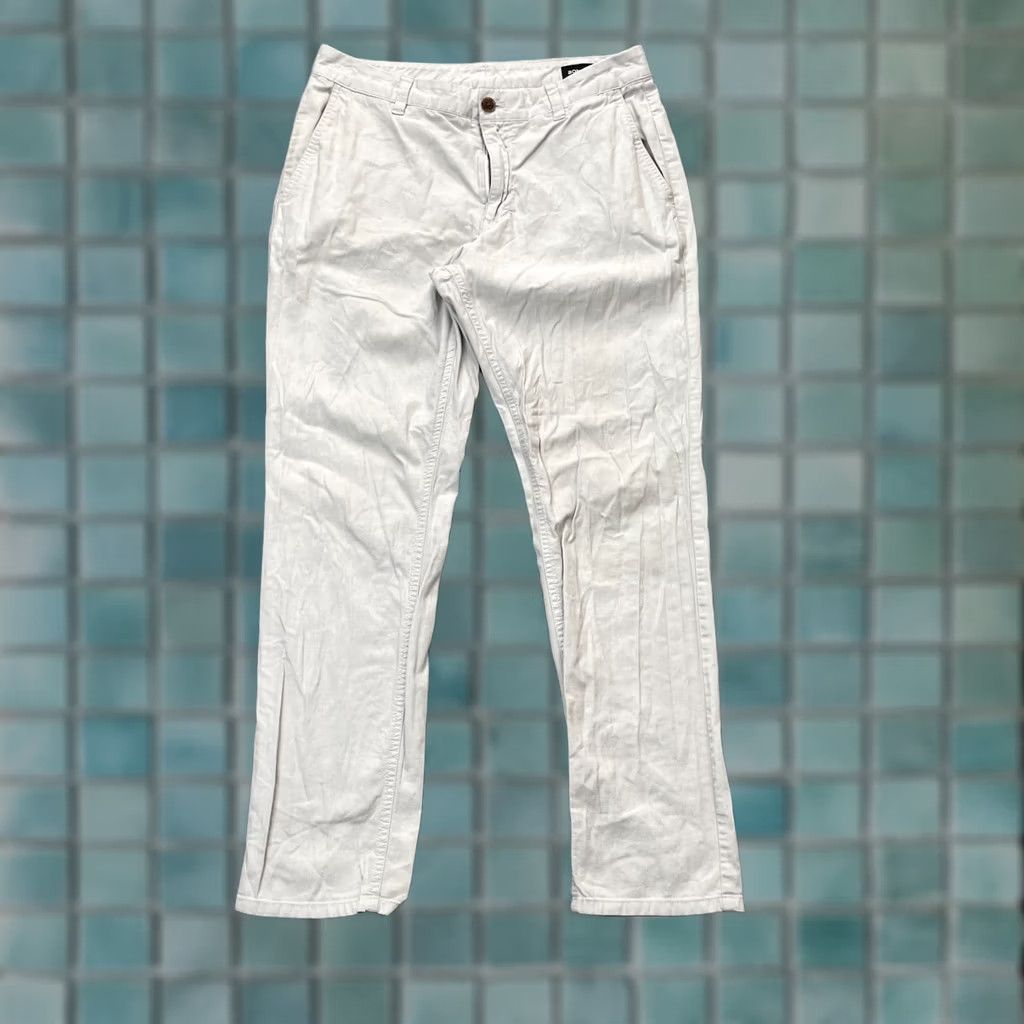 Bonobos Bonobos Pants Mens 32x30 Chino Slim Fit Straight Leg Cotton Spandex Beige Flat Front Baggy? Size US 32 / EU 48 - 1 Thumbnail