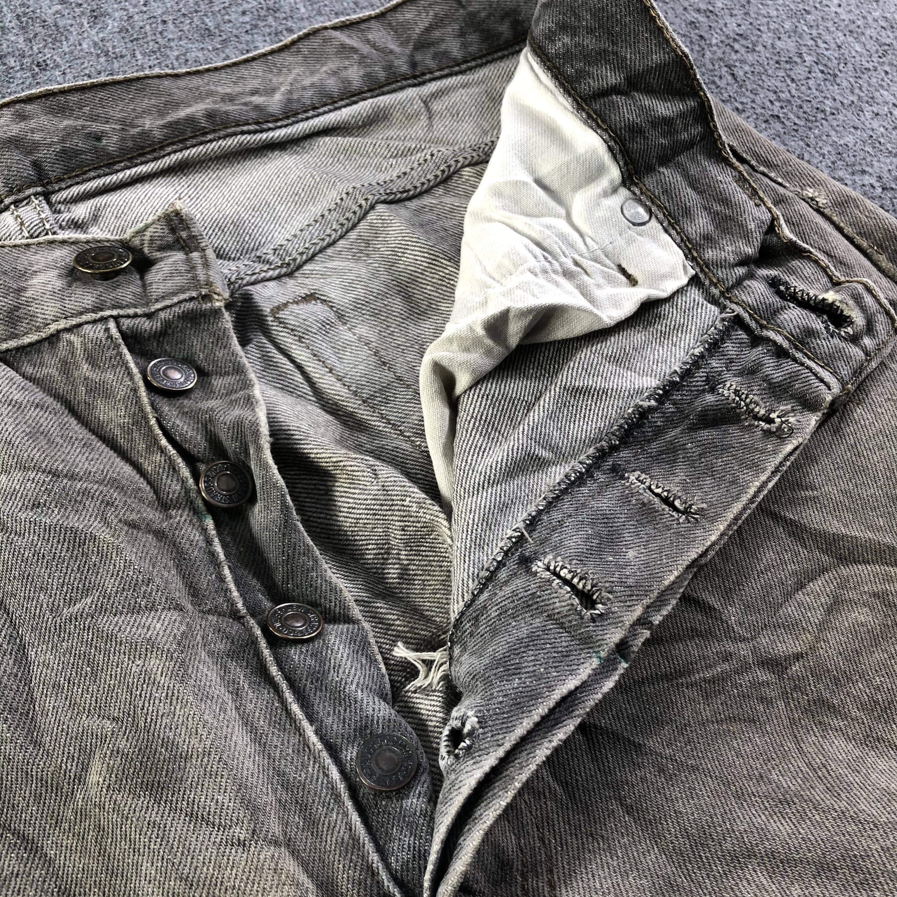 Levi's 90s Vintage Levis 501 Jeans-J3783 Size US 33 - 9 Thumbnail