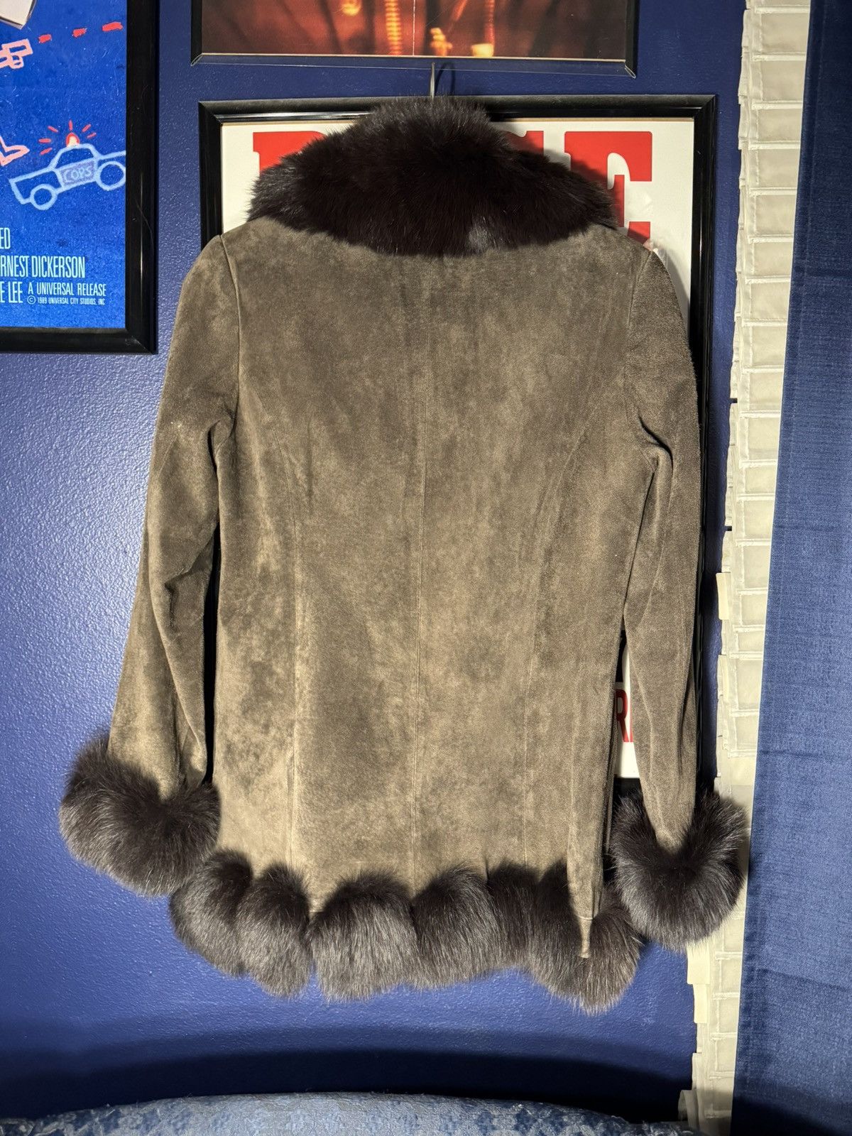 Overland × Vintage Fox Fur Penny Lane Jacket Size M / US 6-8 / IT 42-44 - 5 Thumbnail
