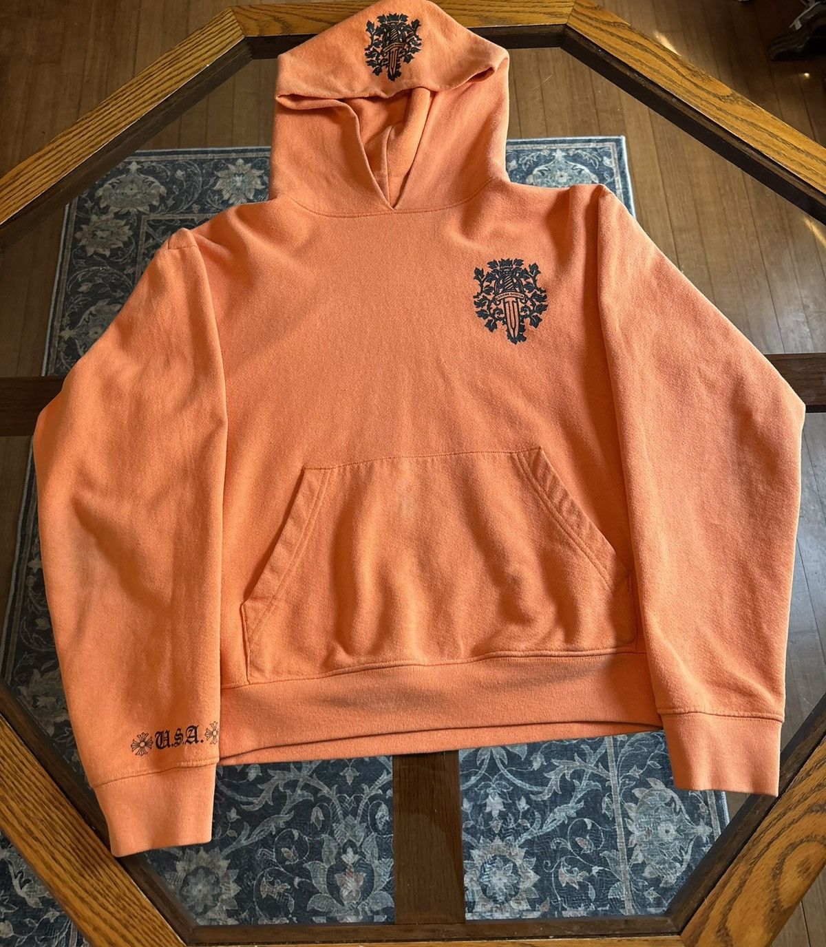 Chrome Hearts Chrome Hearts Vine Dagger Logo Hooded Sweatshirt Size US S / EU 44-46 / 1 - 1 Thumbnail