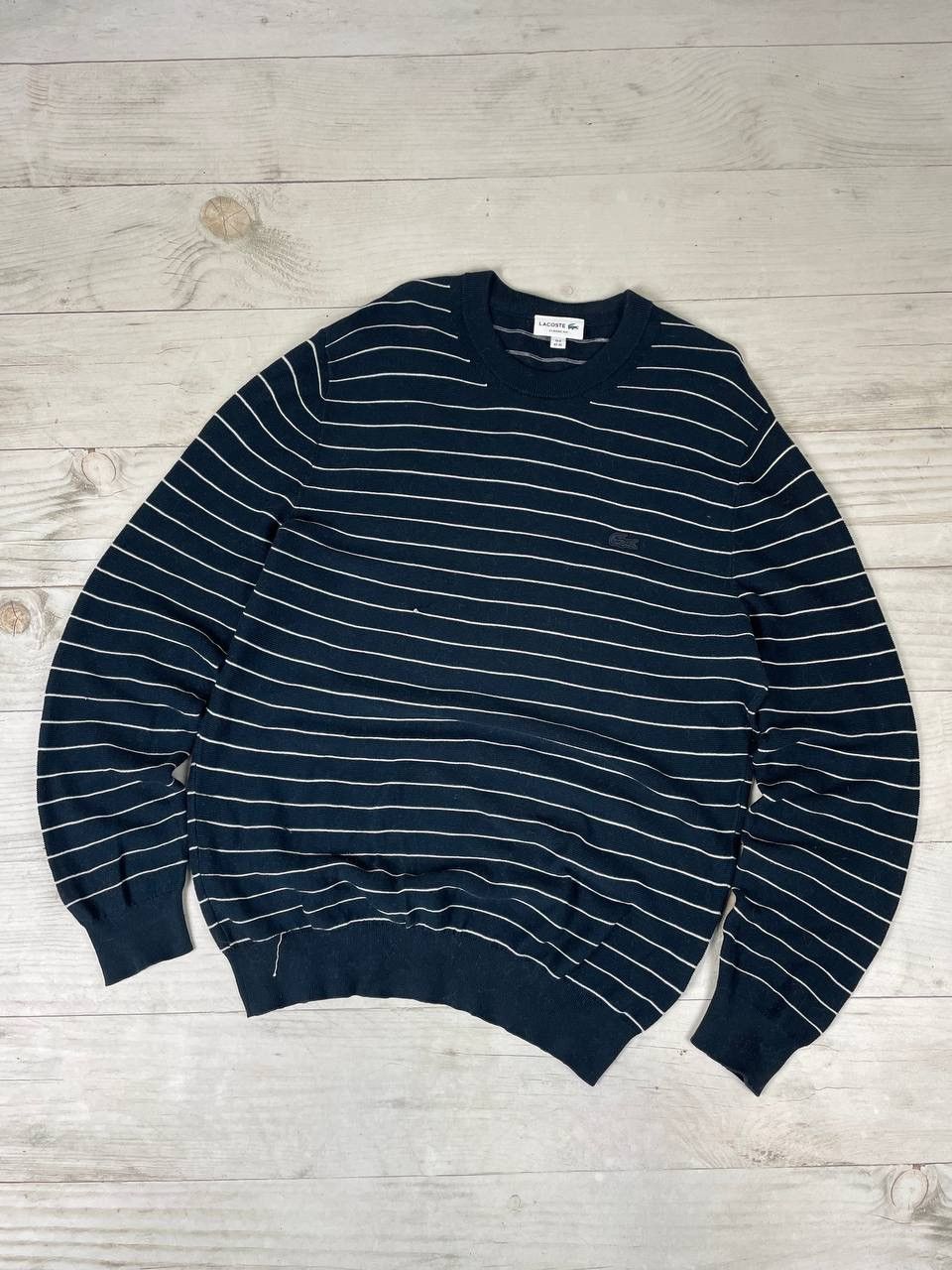 Lacoste Lacoste Sweater Striped Size US XL / EU 56 / 4 - 1 Thumbnail