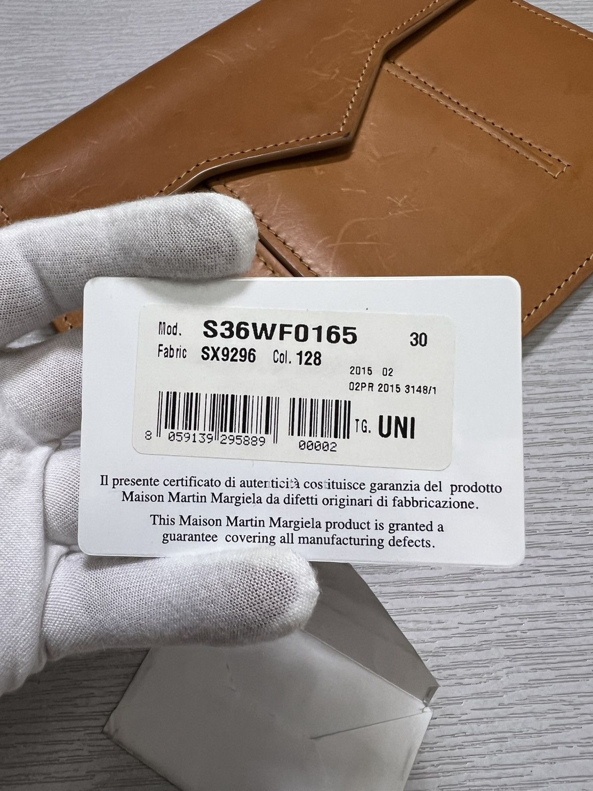 Maison Margiela Maison Margiela - A/W 15’ - Leather Flap Clutch Bag Size ONE SIZE - 17 Thumbnail