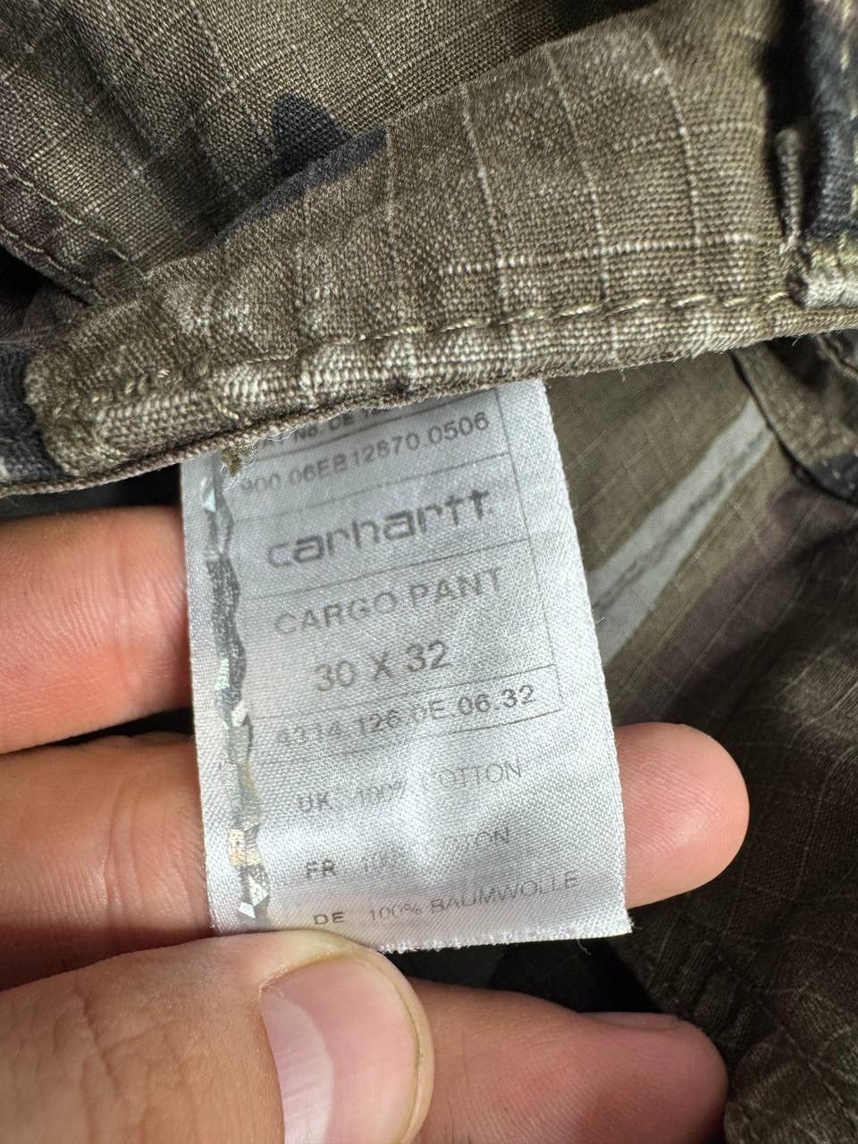Carhartt Vintage Carhartt Cargo Pants Camo Streetwear Drill Rare Size US 30 / EU 46 - 3 Thumbnail