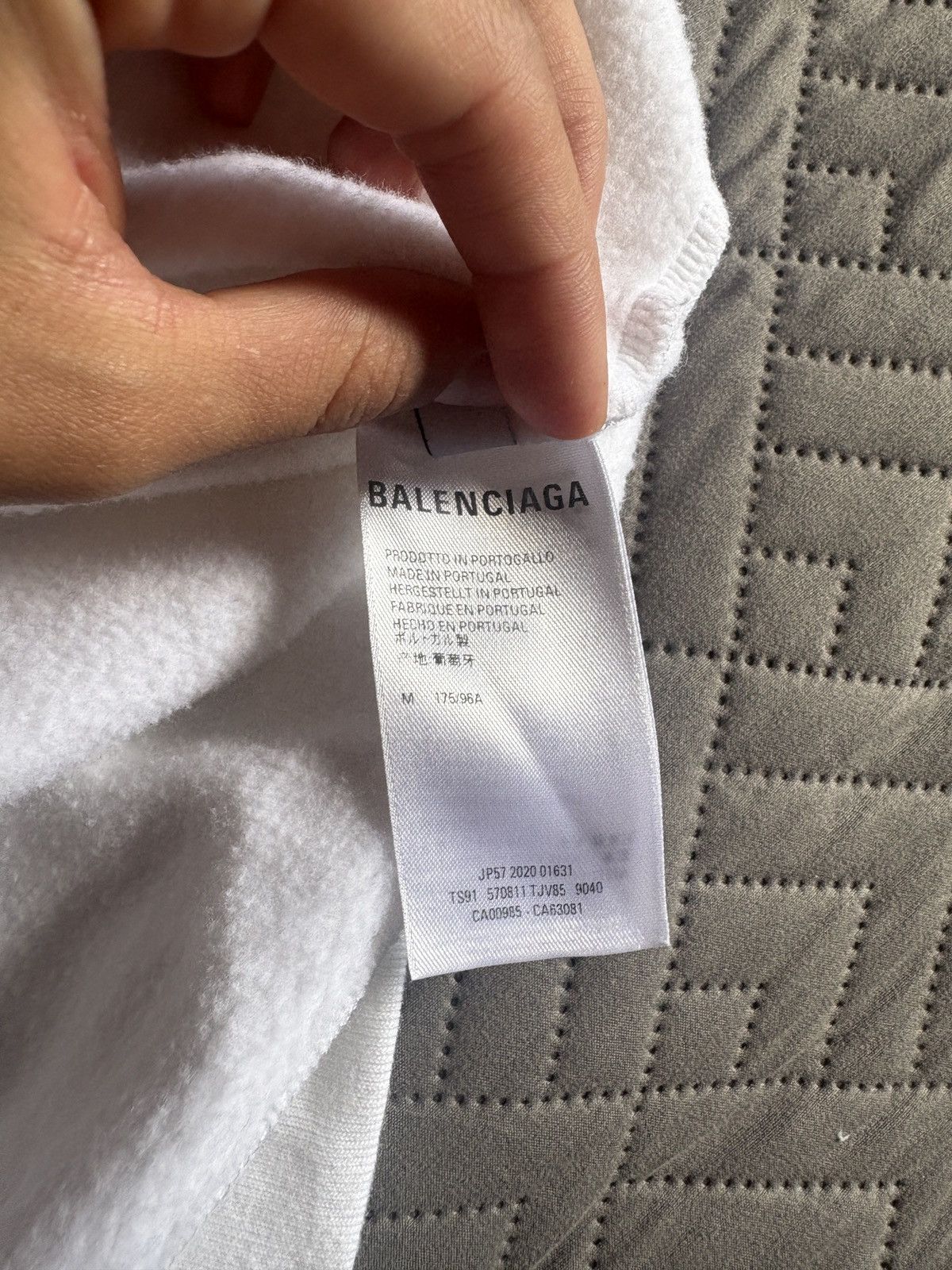 Balenciaga Balenciaga Logo Hoodie Size US M / EU 48-50 / 2 - 3 Thumbnail
