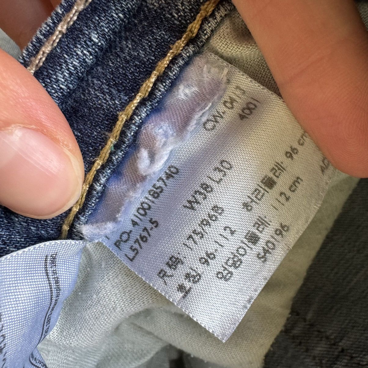 Levi's × Levi's Vintage Clothing × Vintage Levi's 569 Relaxed Straight Leg Jeans Size US 38 / EU 54 - 6 Thumbnail