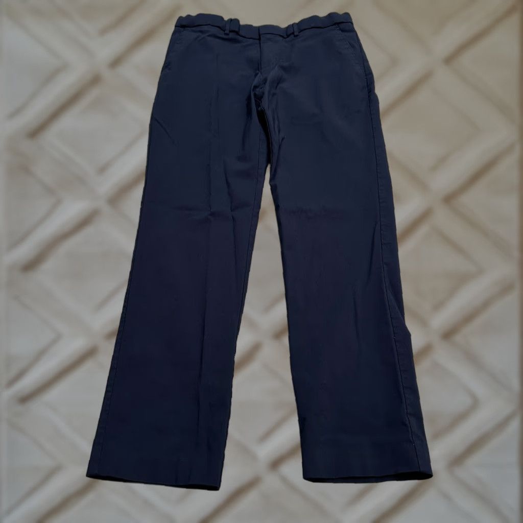 Tommy Hilfiger Tommy Hilfiger Pants Mens 34x30 Blue Straight Leg Stretch Work Business Size US 34 / EU 50 - 1 Thumbnail