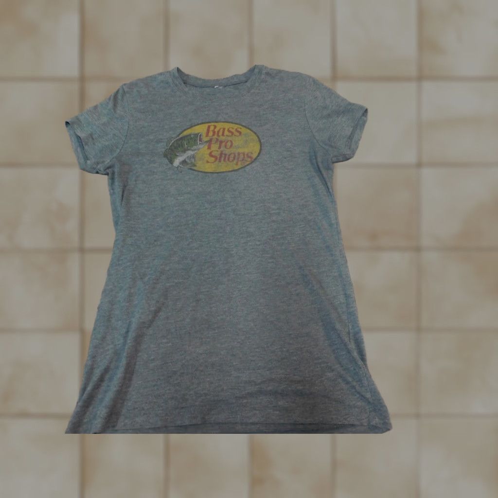 Bass Pro Shops Brass Pro Shops Shirt Women Medium Blue Logo Fish Blouse Short Sleeve Collared Zip Casual Ruffle Pockets Breathing American Style Regular Vintage No Size M / US 6-8 / IT 42-44 - 1 Thumbnail